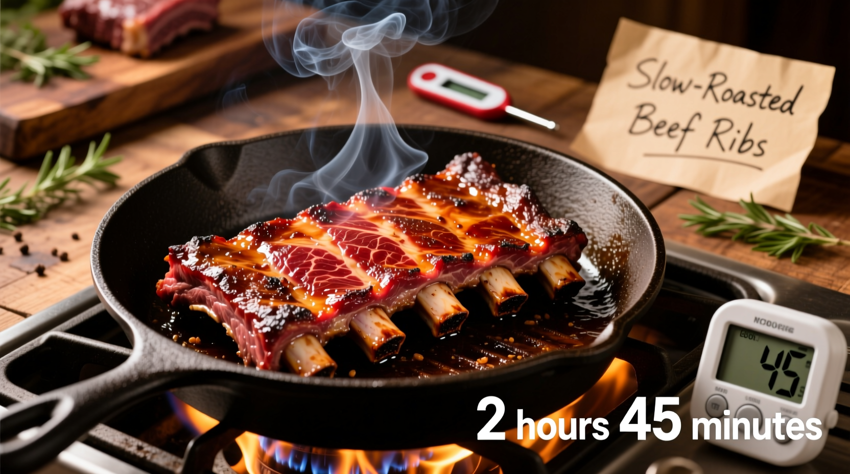 Beef Ribs Cooking Time: 2.5-6 Hours (Method Guide)