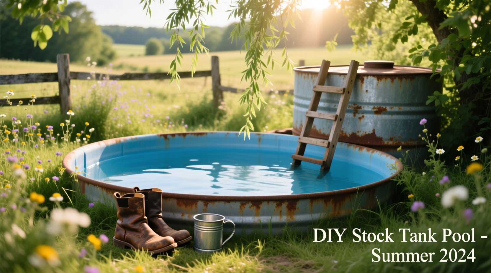 diy stock tank pool