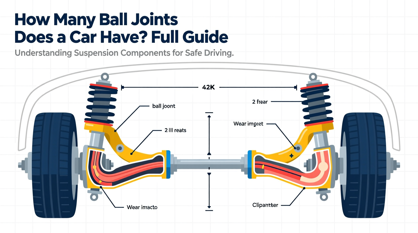 how many ball joints does a car have