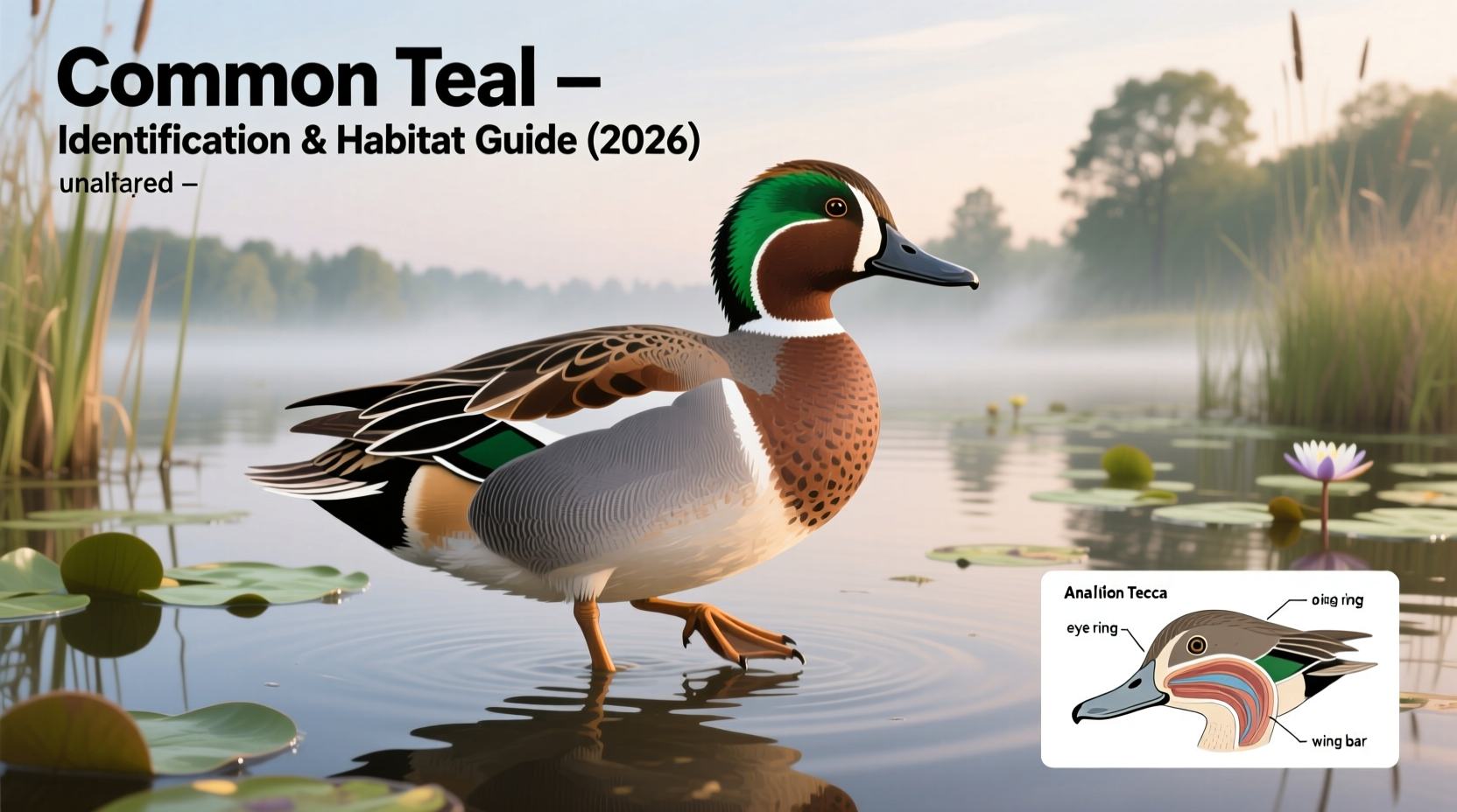 Common Teal: Identification & Habitat Guide (2026)