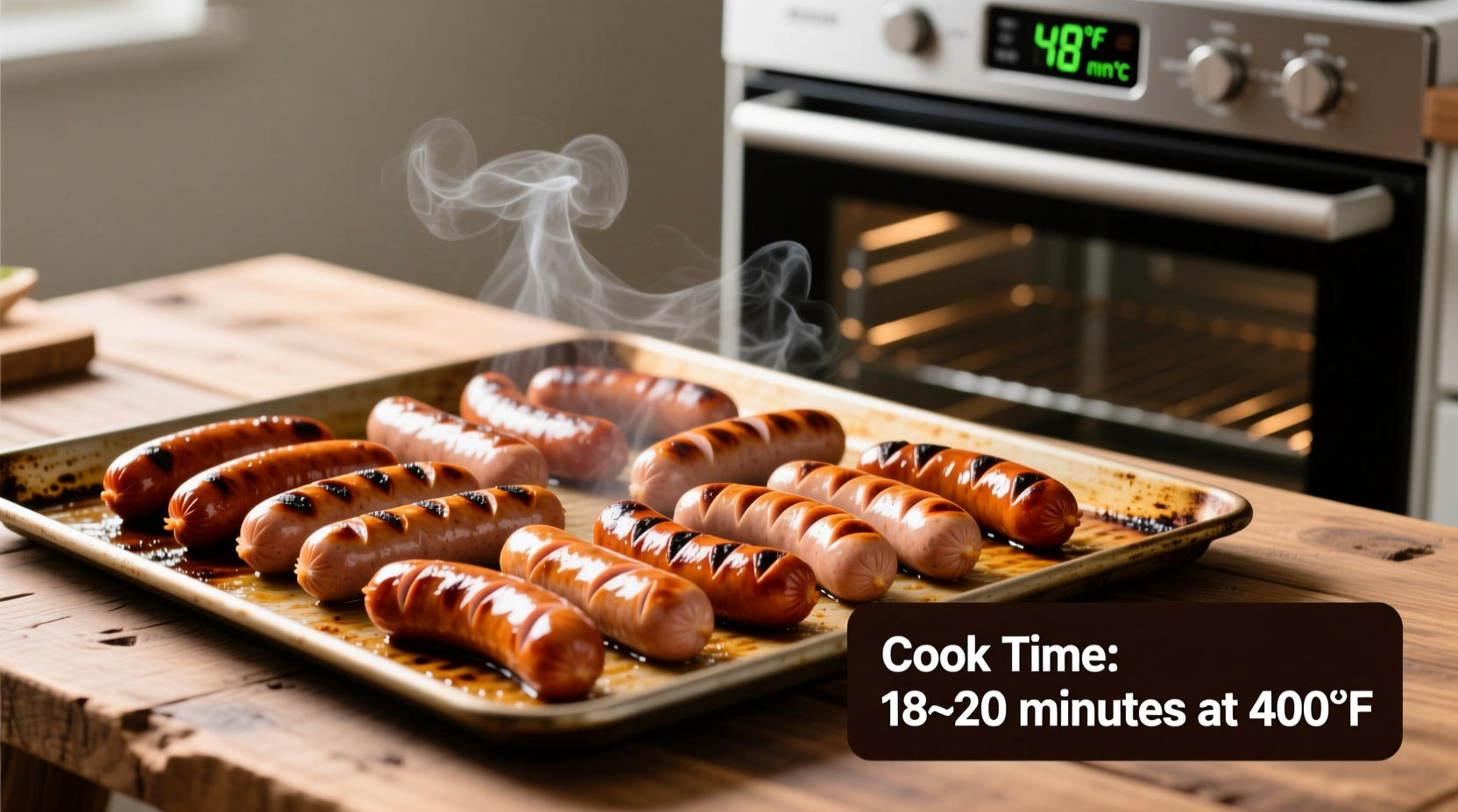 How Long to Cook Sausage in Oven: Perfect Timing Guide