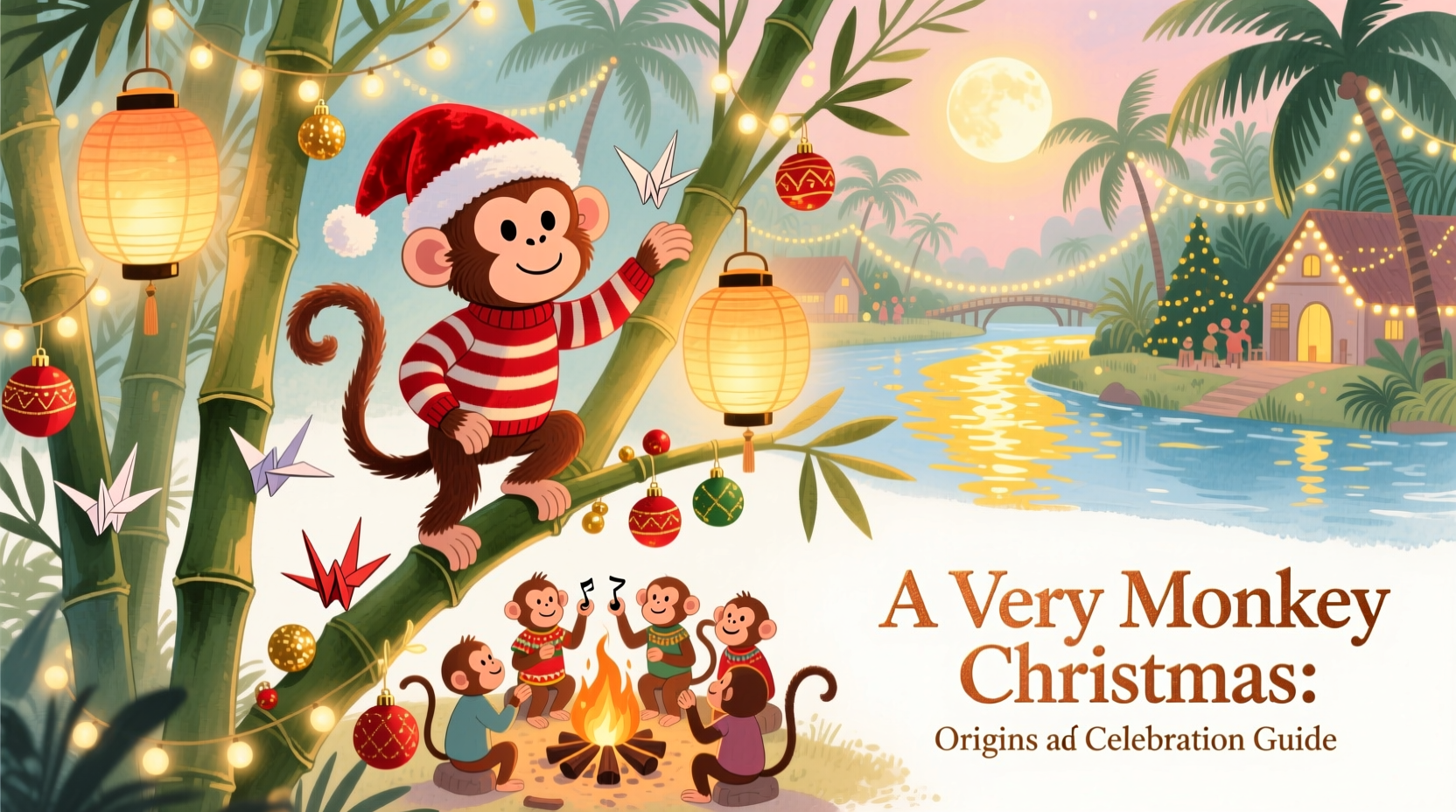a very monkey christmas