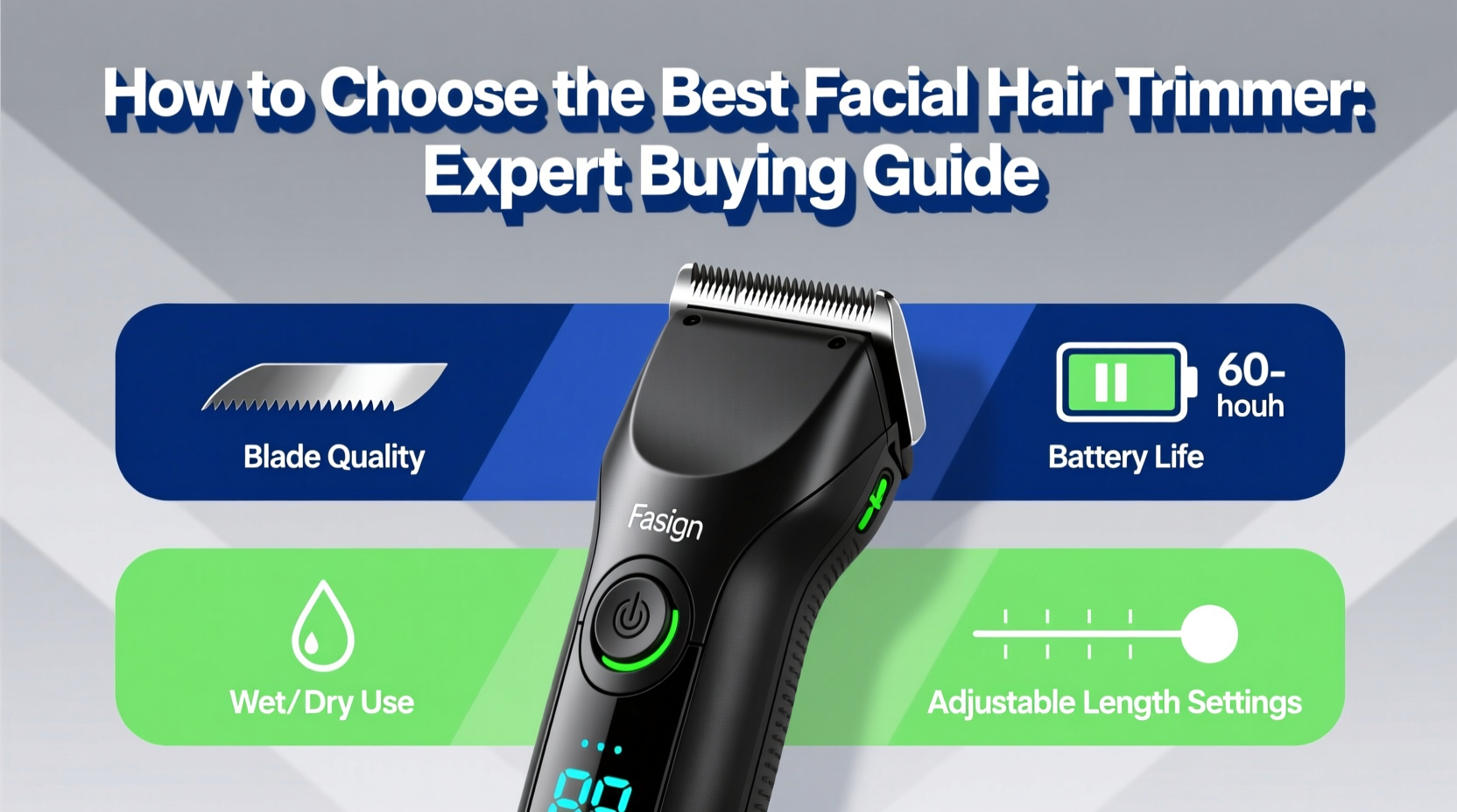 facial hair trimmer