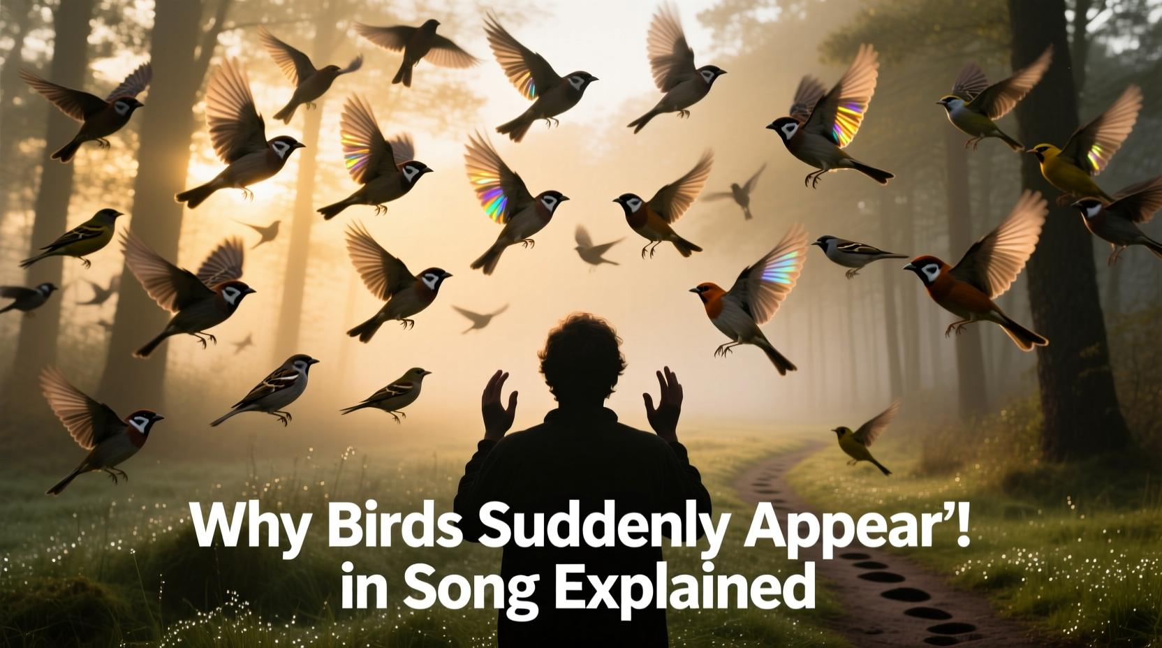 why do birds suddenly appear song