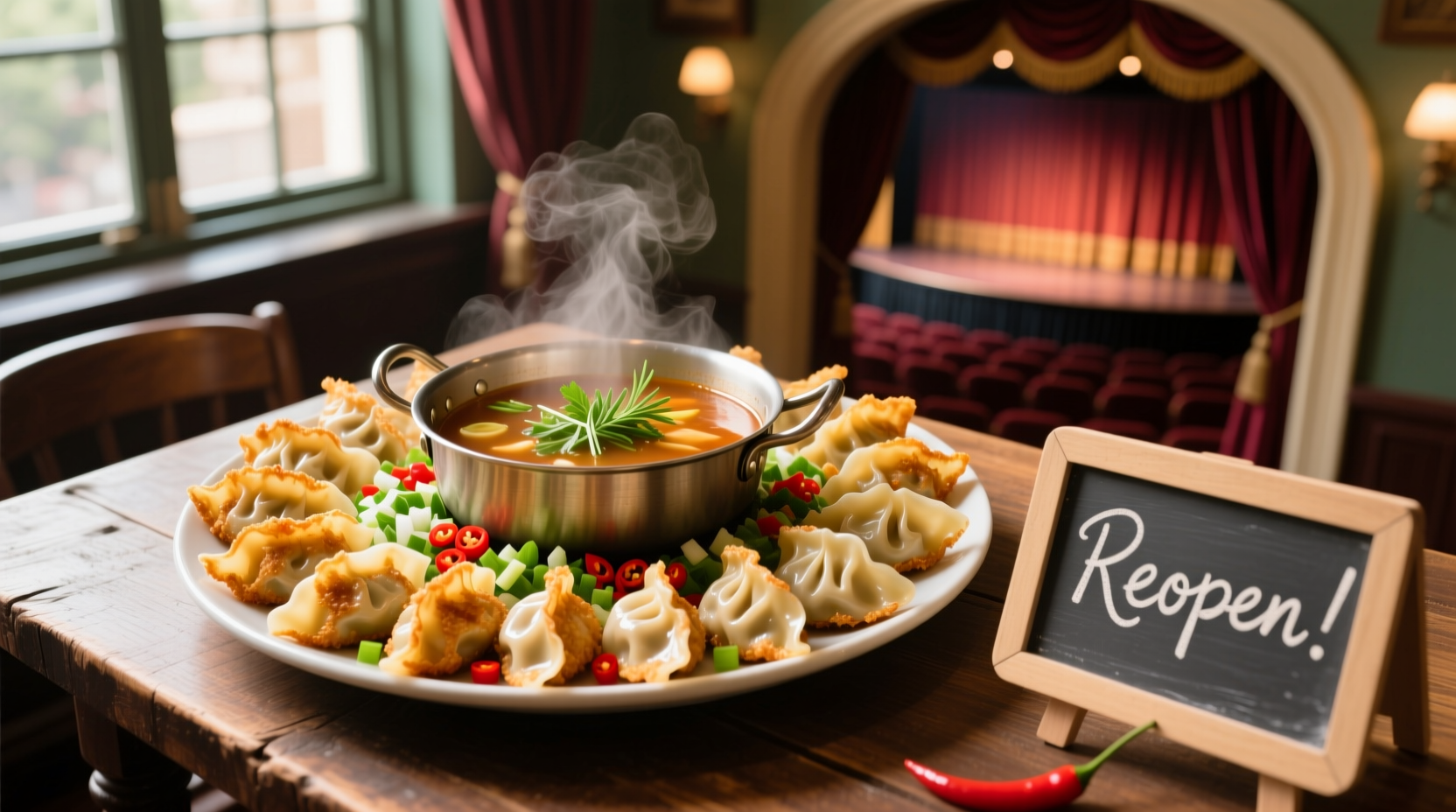What Going to the Theater Will Look Like When It Reopens: A Culinary Travel Guide