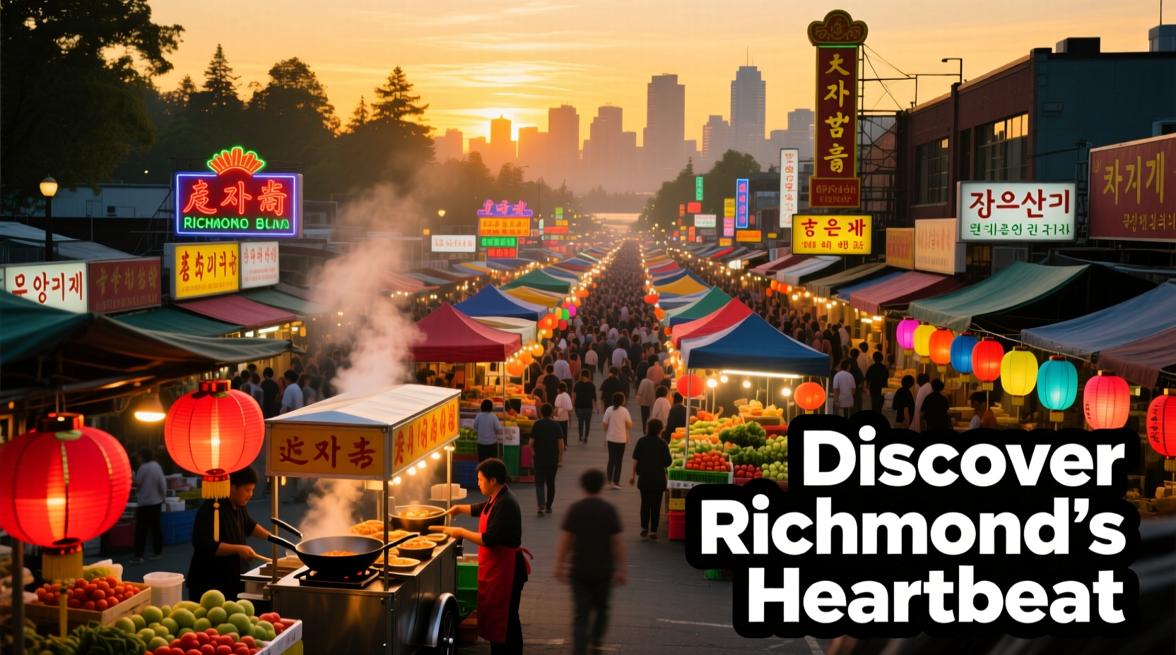 Largest Asian Night Market in Richmond BC: Budget Travel Guide