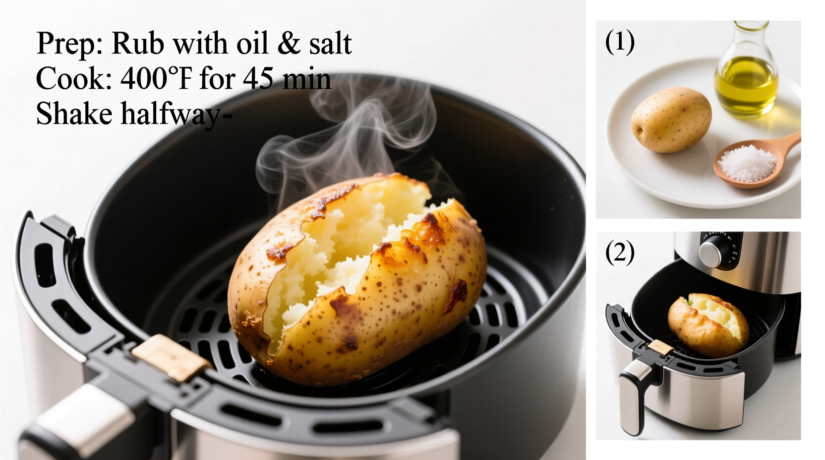 how to bake a potato in an air fryer