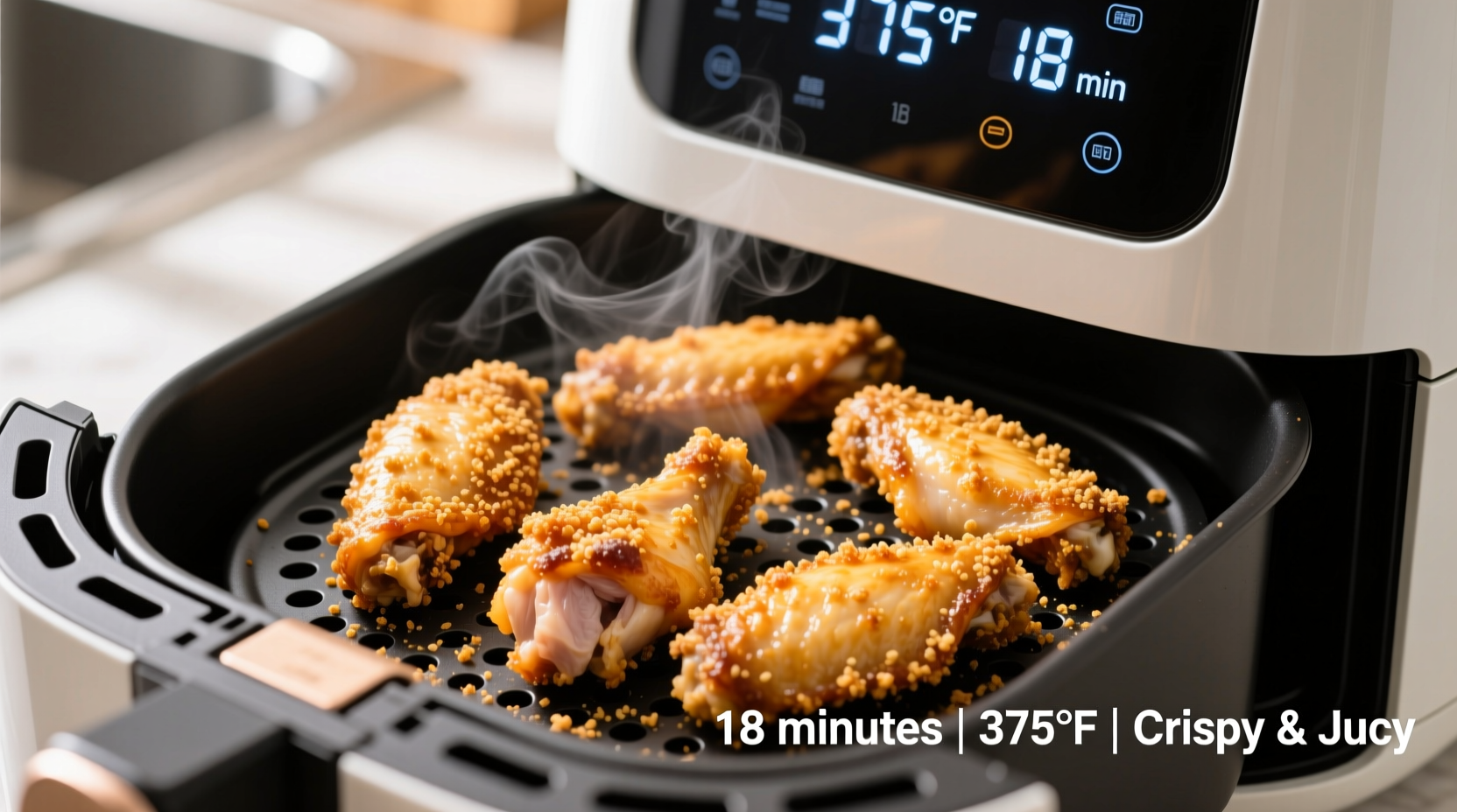 Air Fryer Chicken Wings: Perfect Time & Temperature Guide