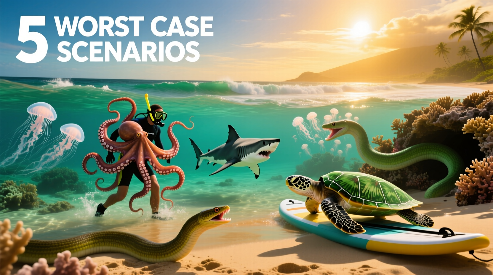 Attacked by Hawaiian Sea Critters: 5 Worst-Case Scenarios Guide