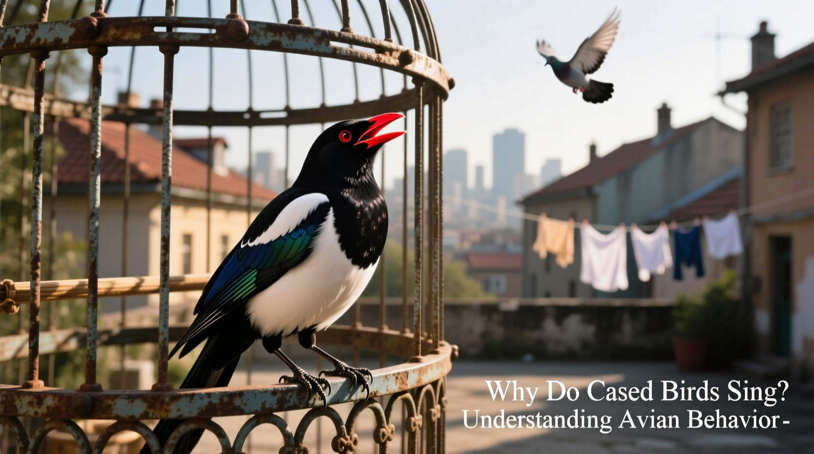 why do caged birds sing