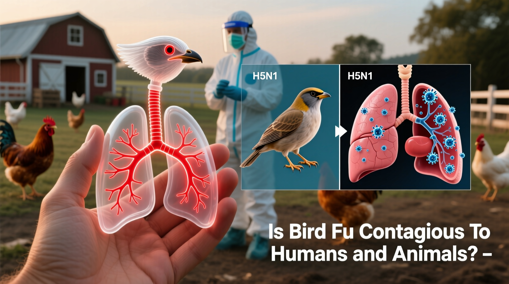 is the bird flu contagious