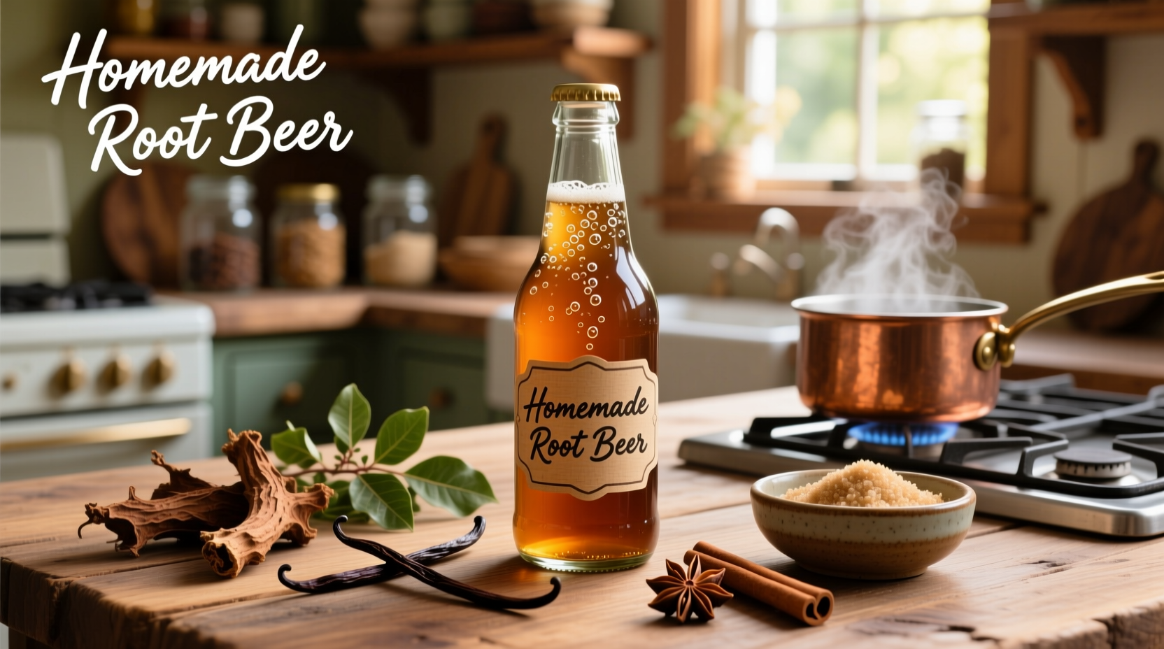 how to make homemade root beer