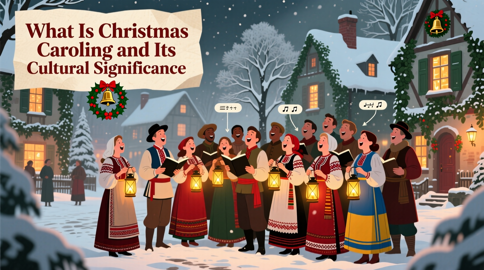 what is christmas caroling