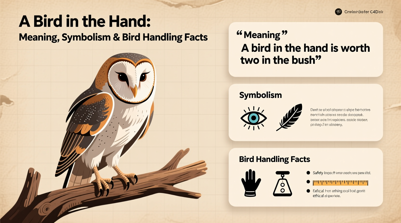 a bird in the the hand