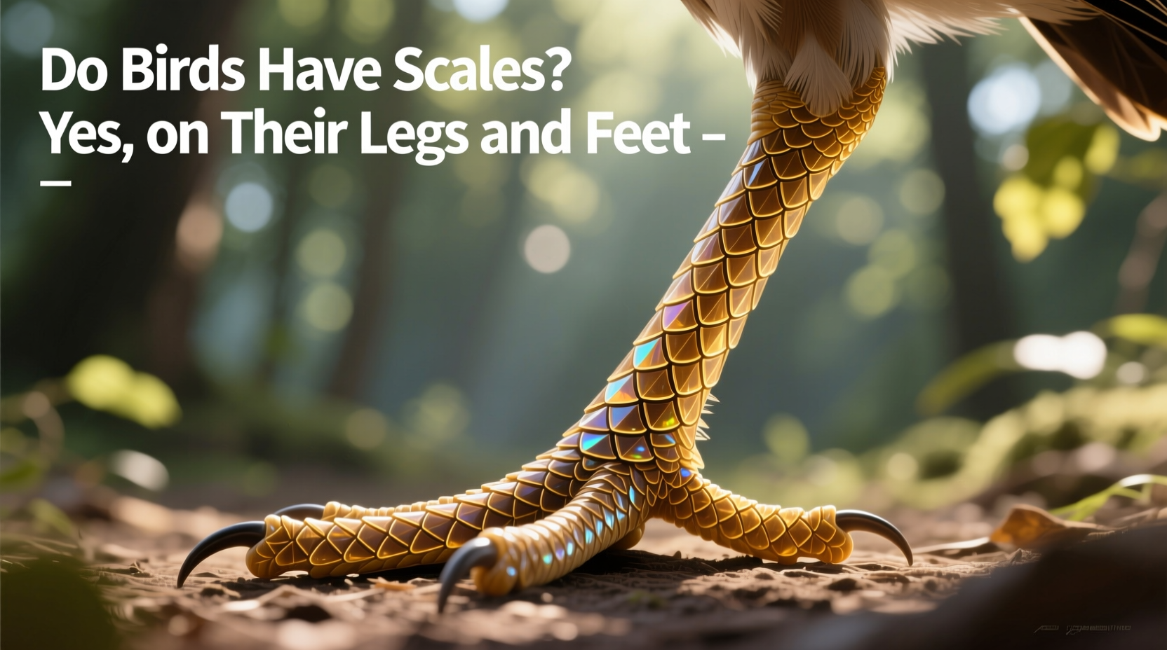 do birds have scales