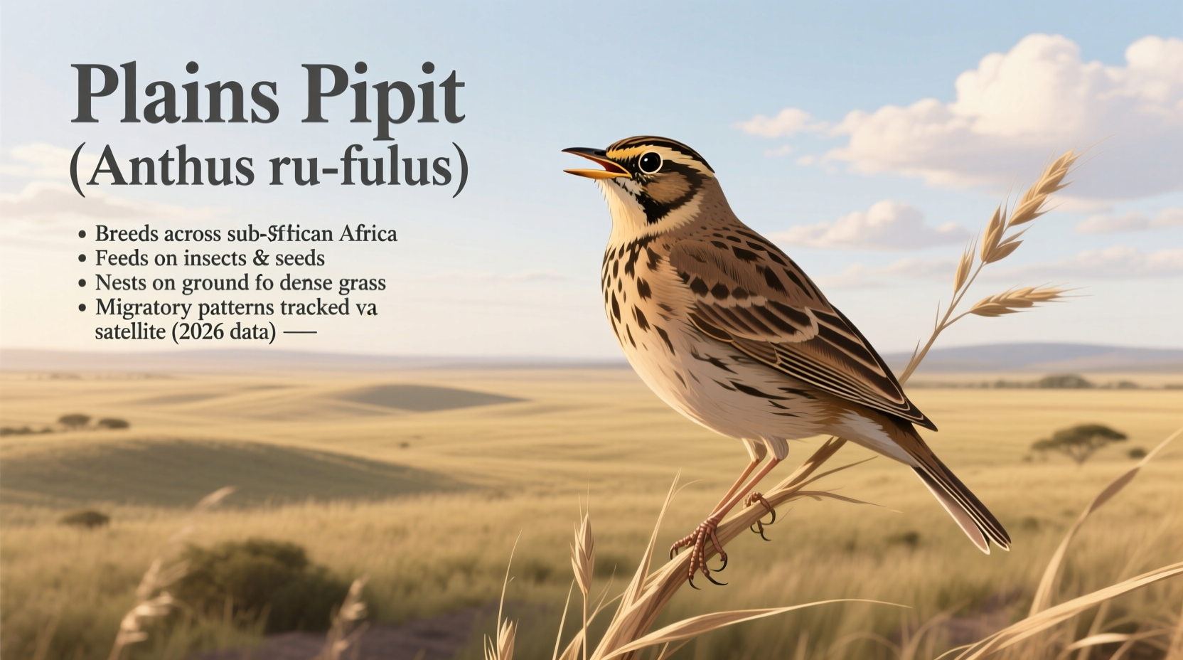 Plains Pipit: Behavior & Habitat Guide (2026)