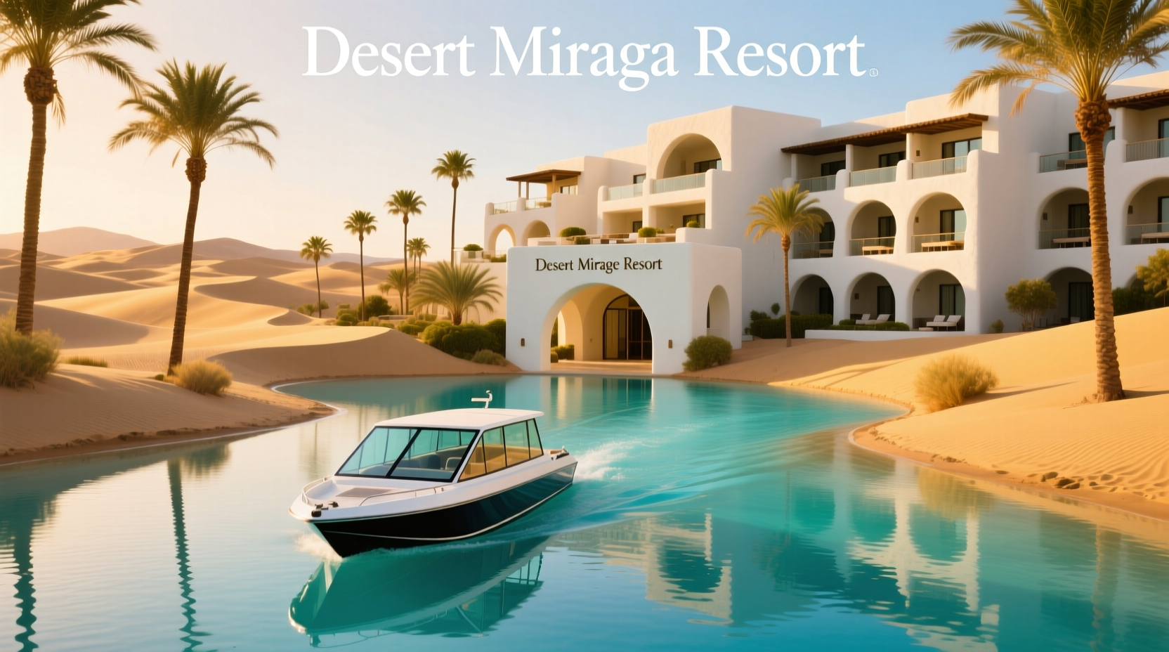 How to Enter Hotel Palm Desert CA via Unique Boat Ride: Transport Guide