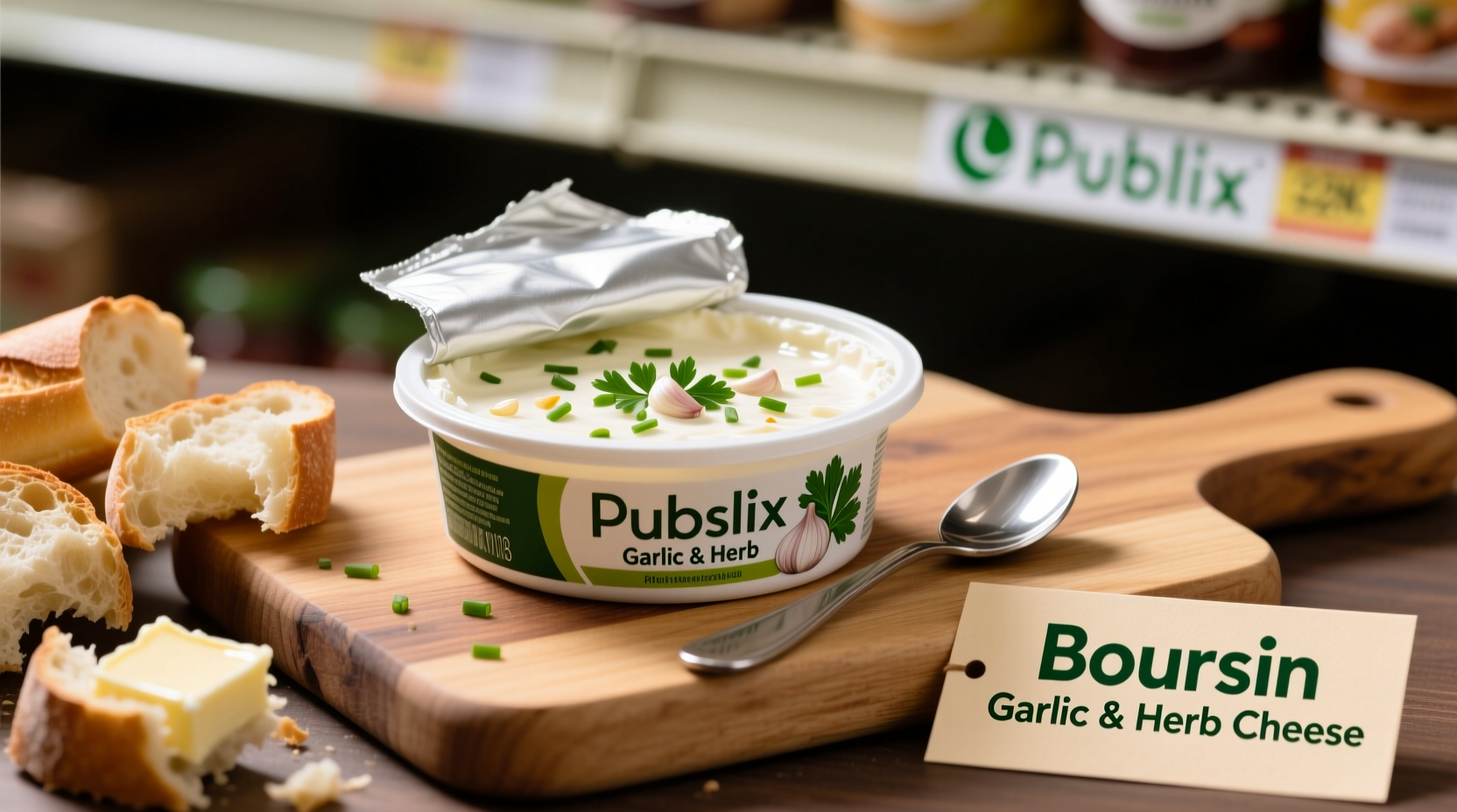 Boursin Garlic and Herb Cheese at Publix: Availability & Uses