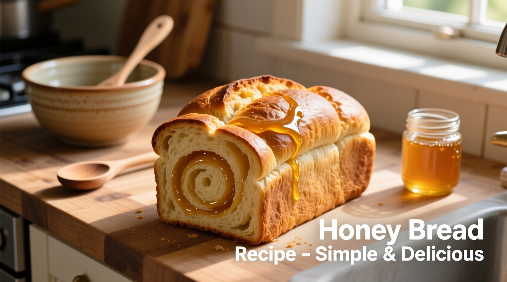 Perfect Honey Bread Recipe: Soft, Sweet & Foolproof