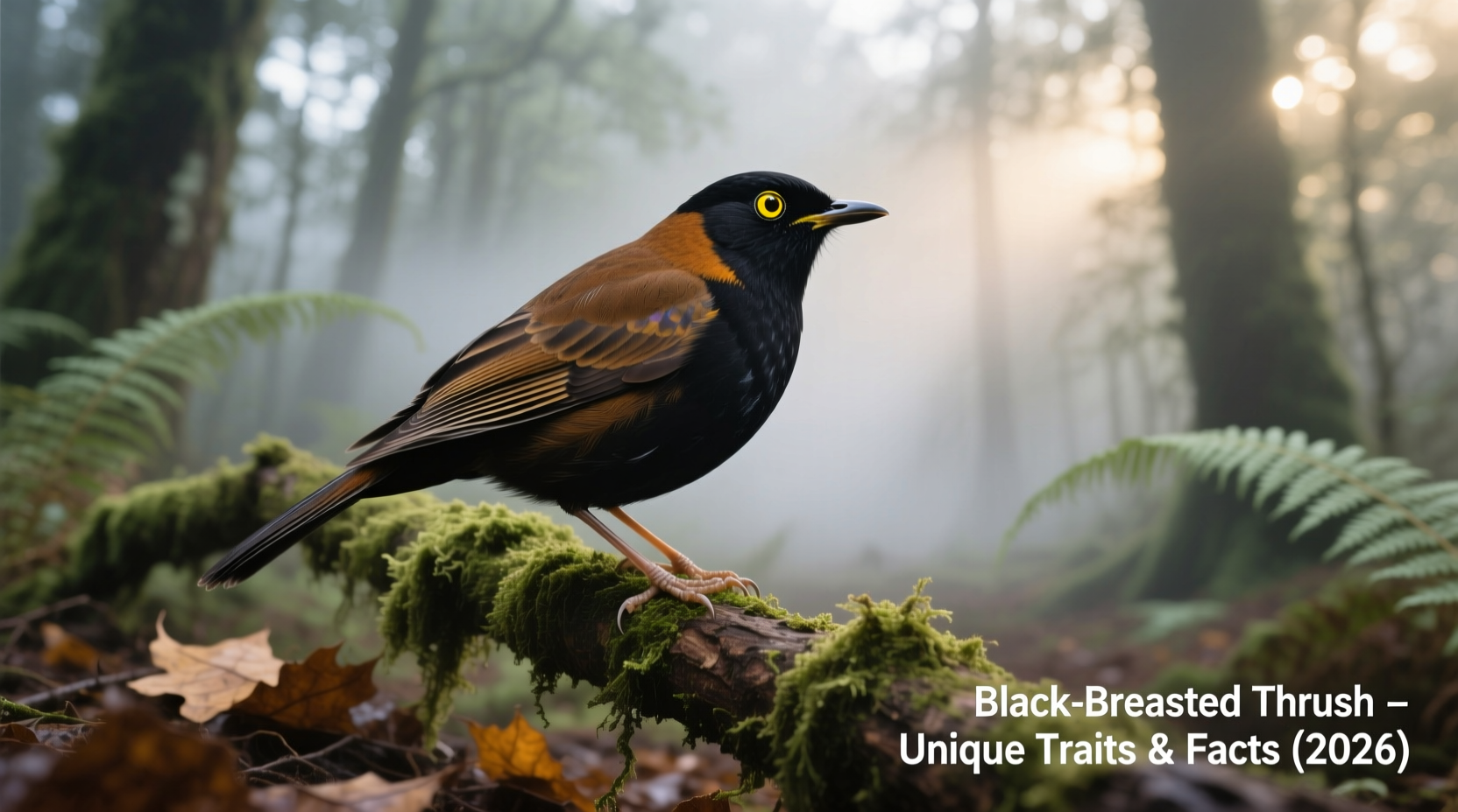 Black-Breasted Thrush: Unique Traits & Facts (2026)