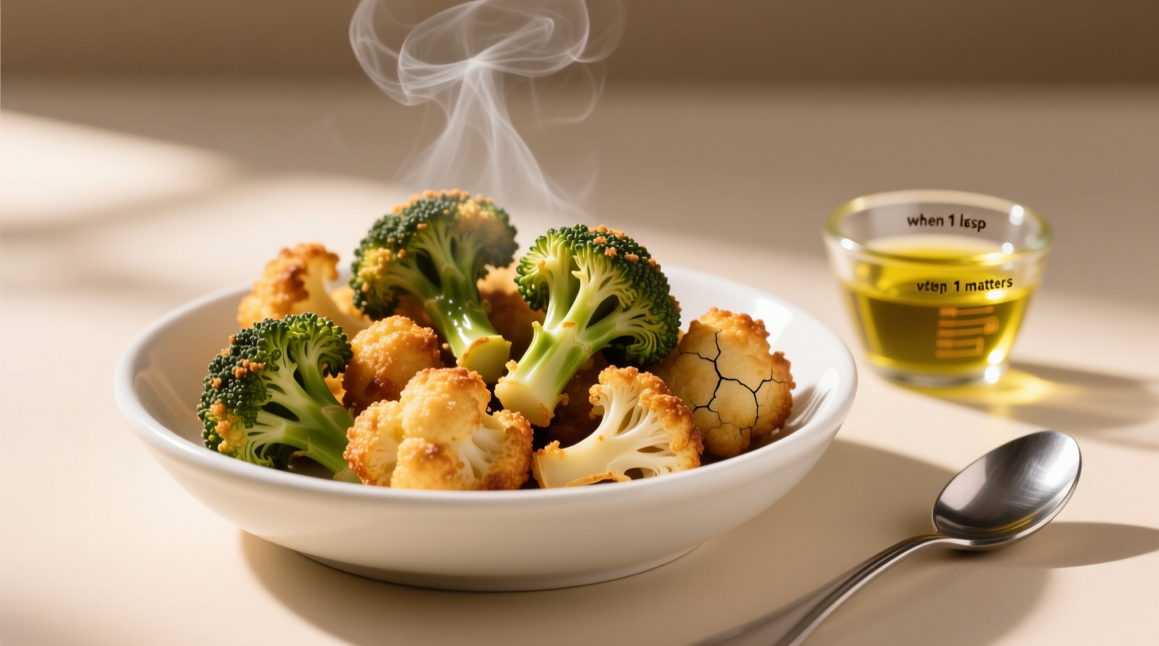 air fry broccoli cauliflower oil myth vs reality