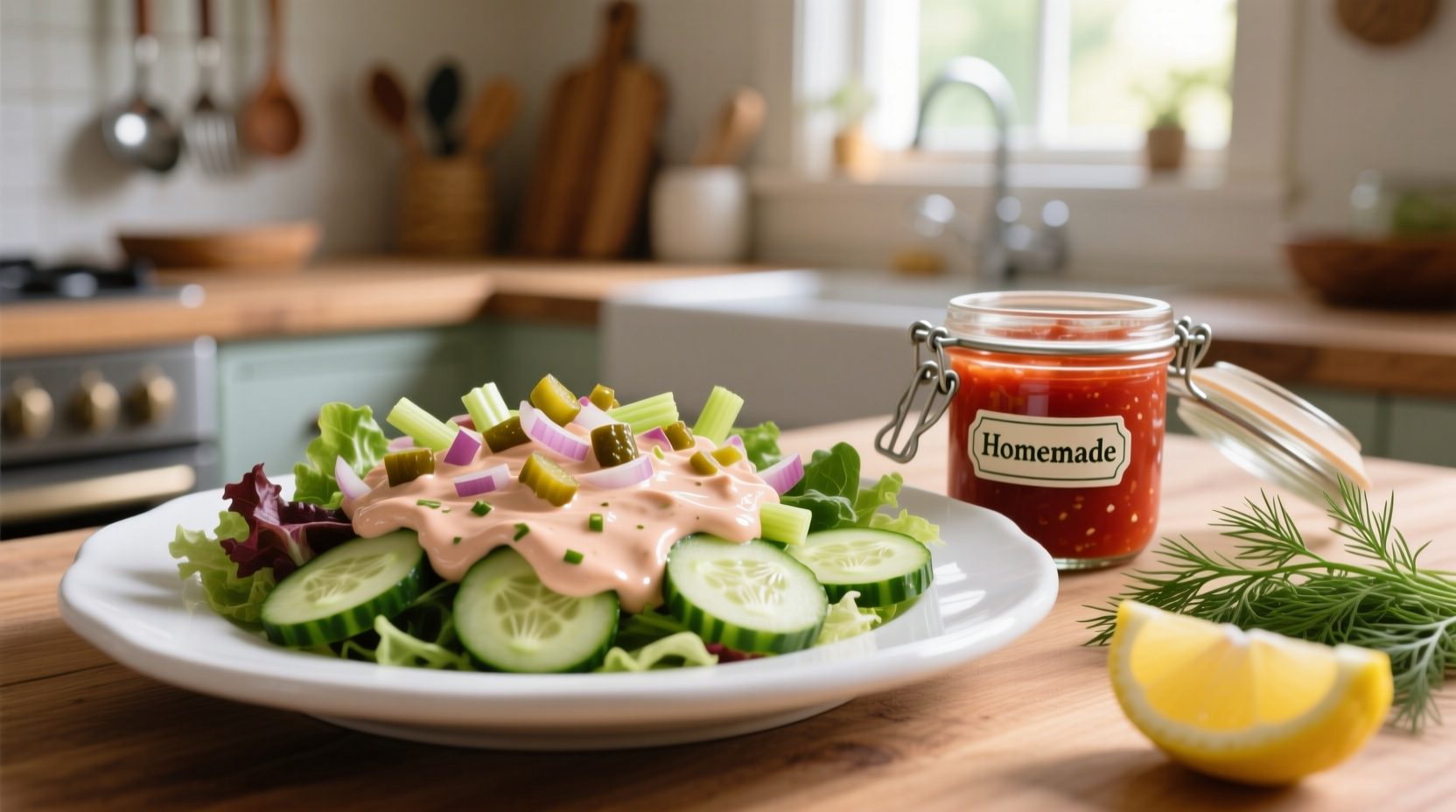 Homemade Thousand Island Dressing: 5-Minute Recipe (Better!)