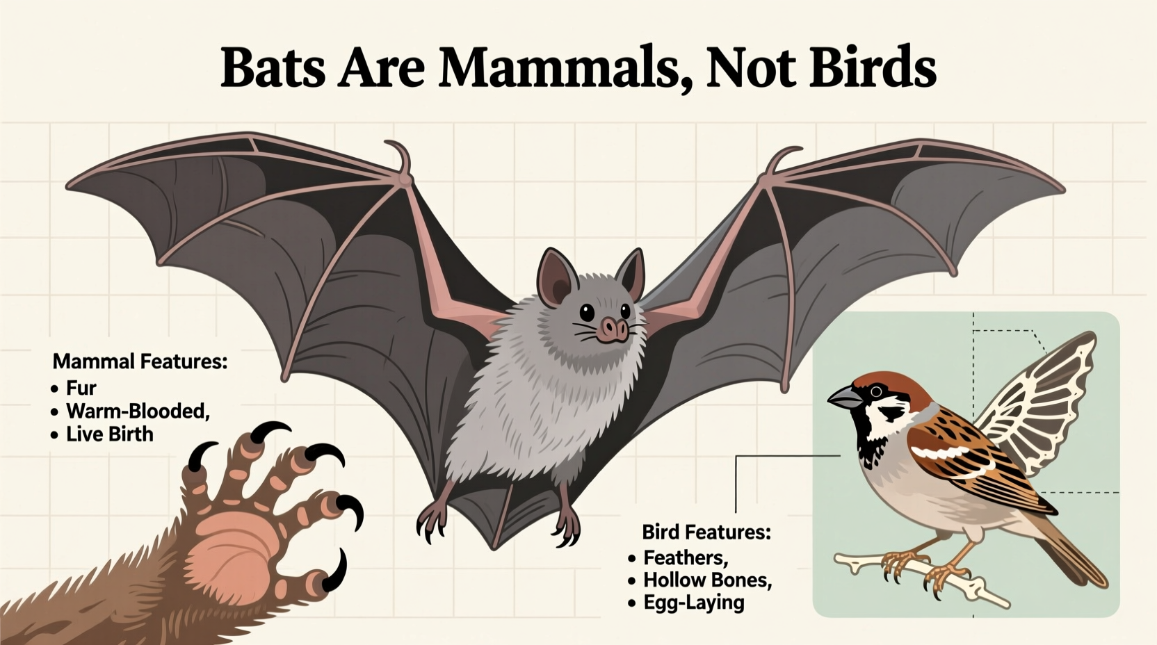 is bat mammal or bird