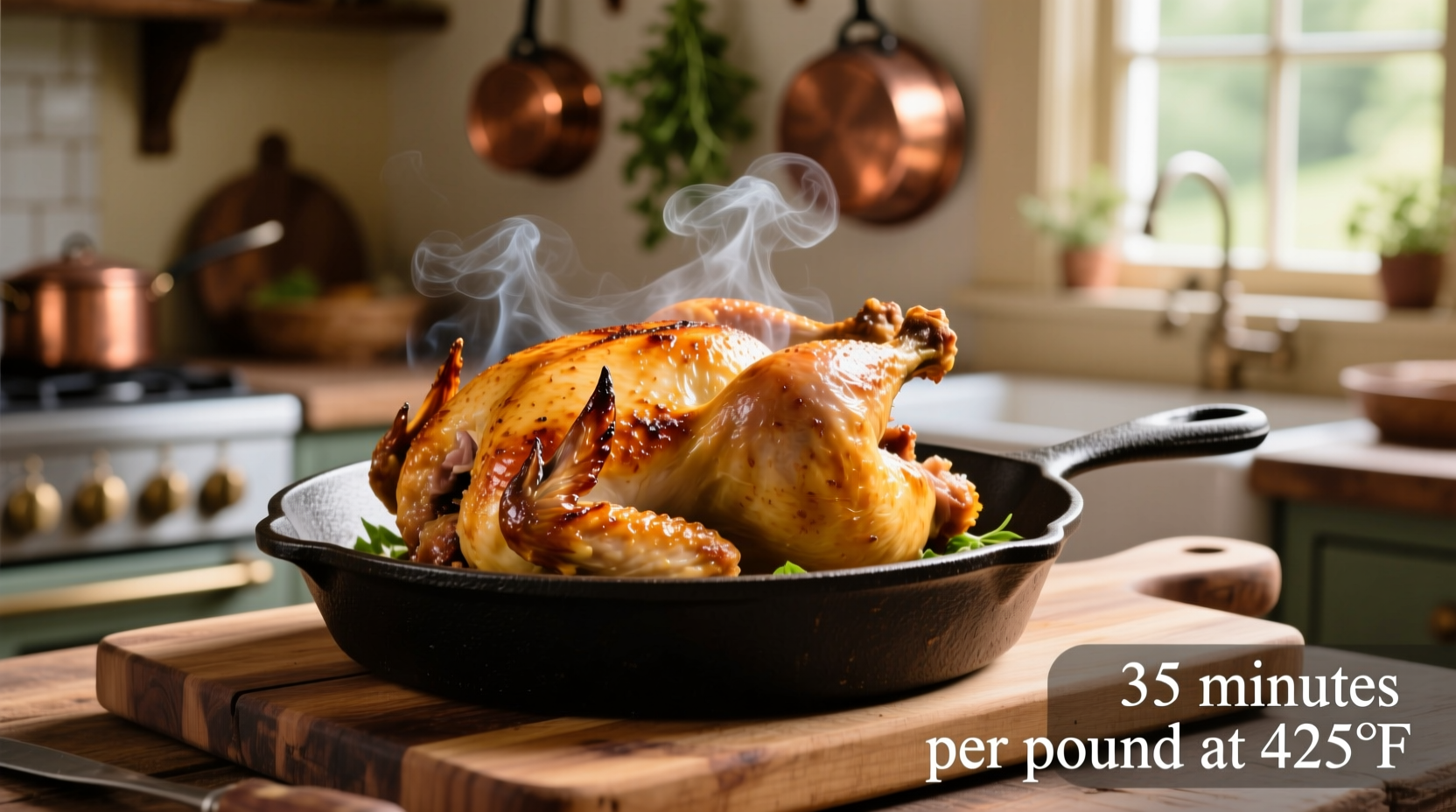 how long to cook roast chicken