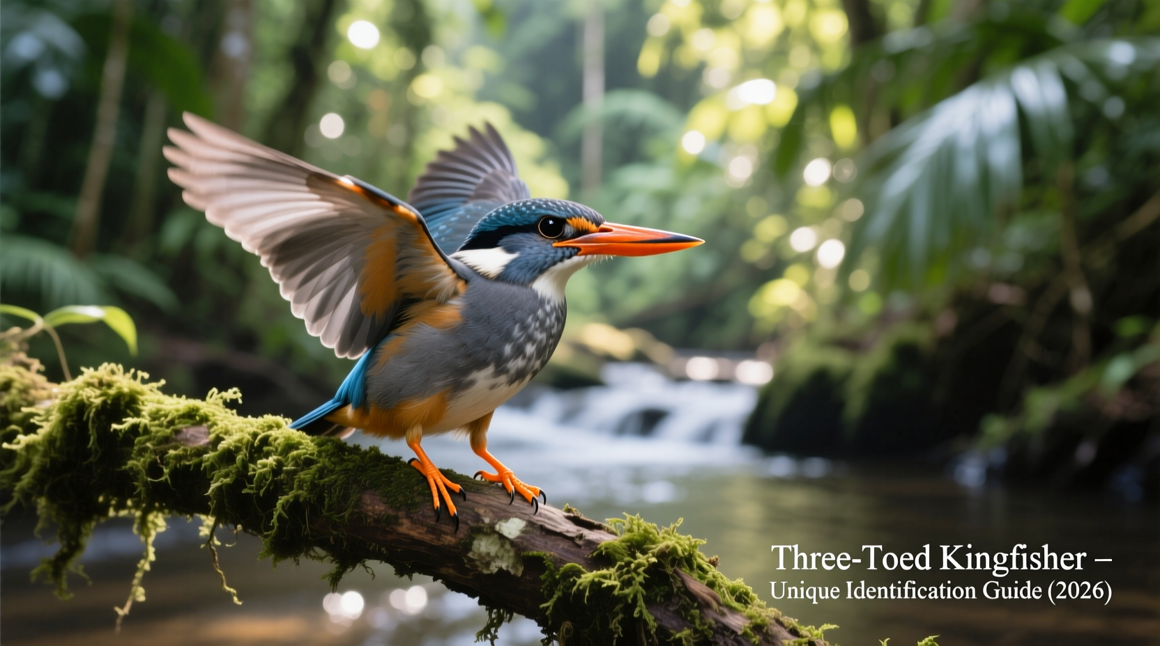 Three-Toed Kingfisher: Unique Identification Guide (2026)
