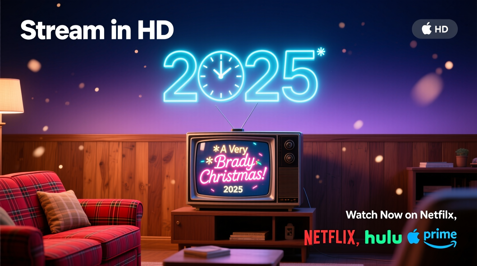 where to watch a very brady christmas