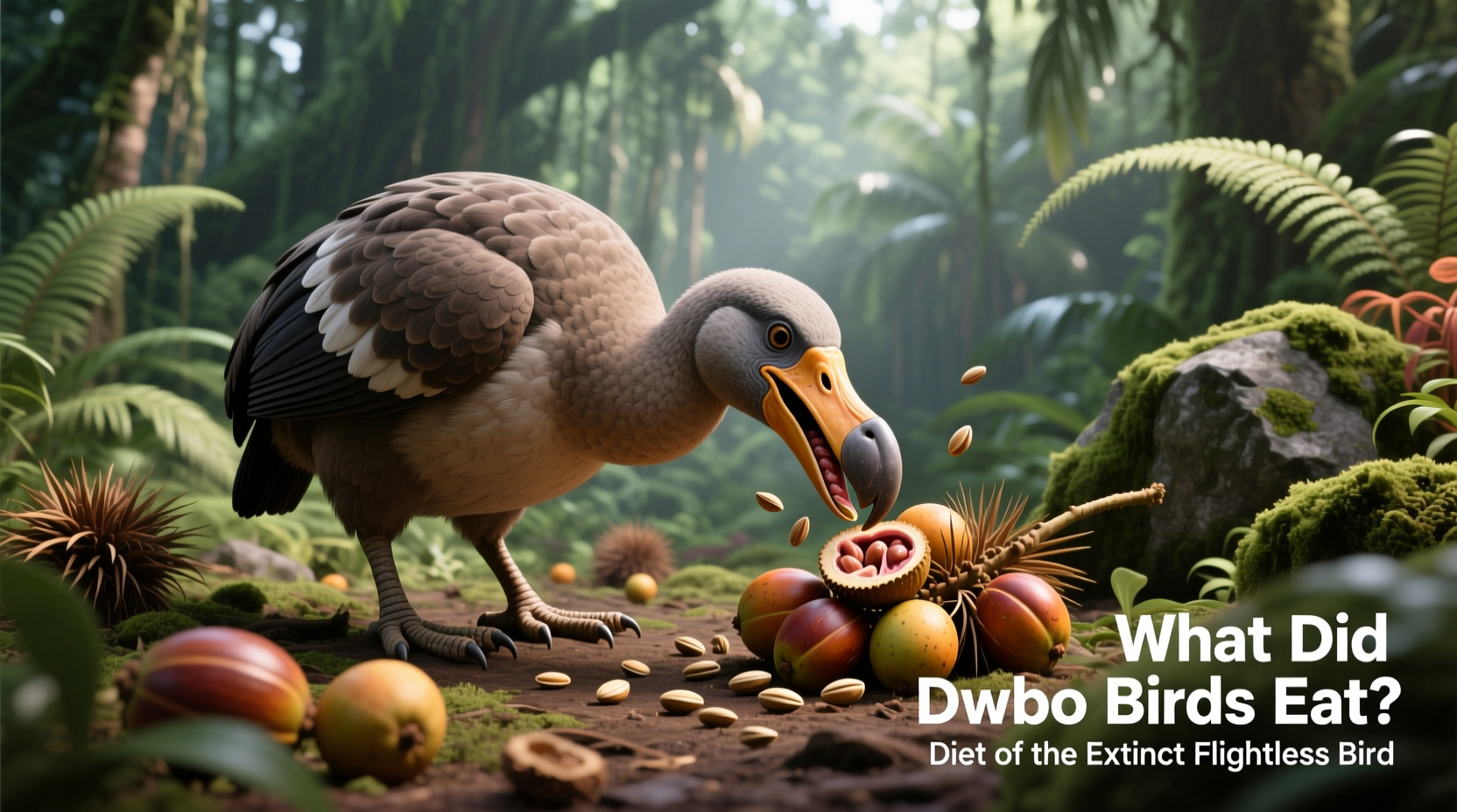 what did dodo birds eat