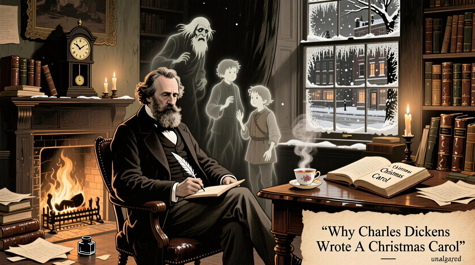 why did charles dickens wrote a christmas carol