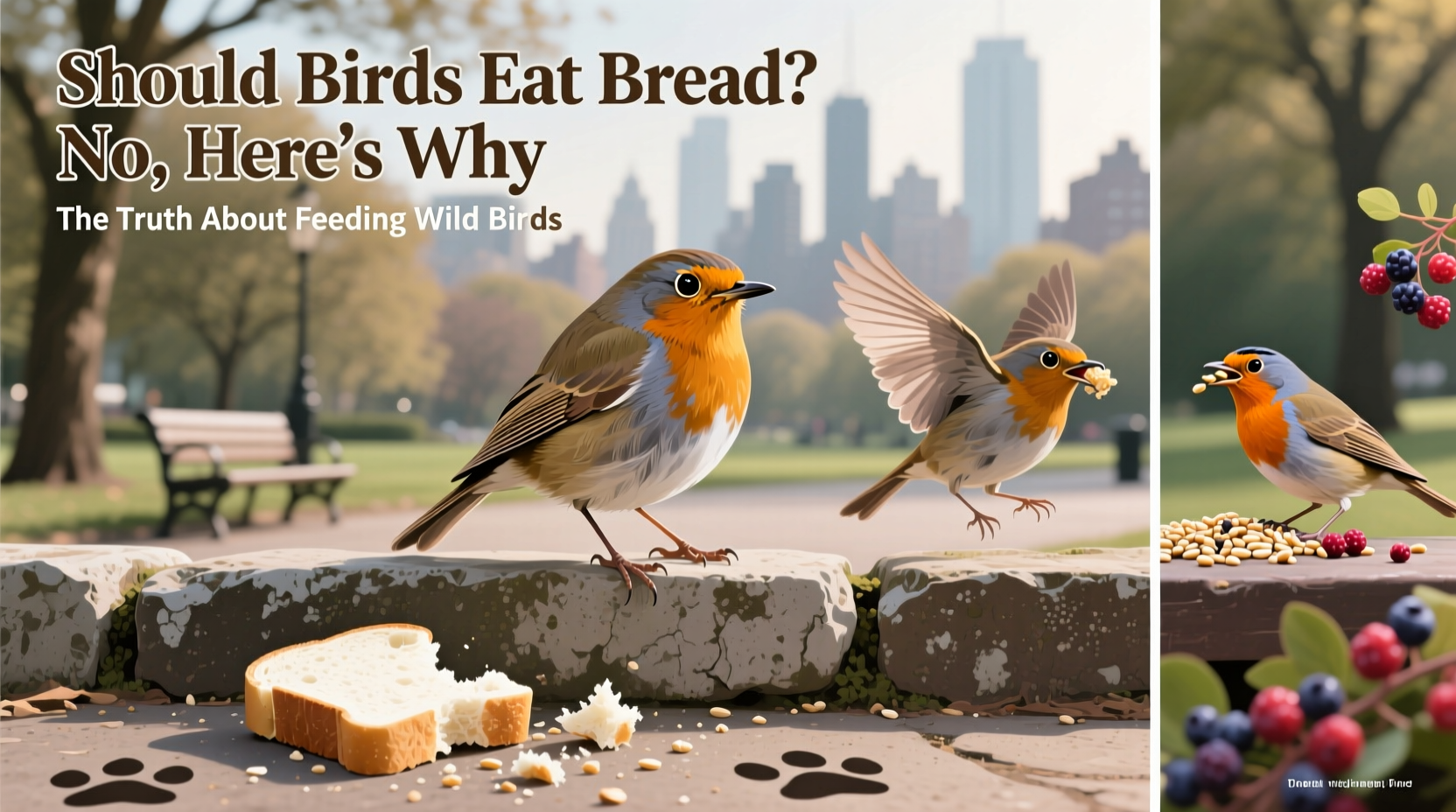 should birds eat bread