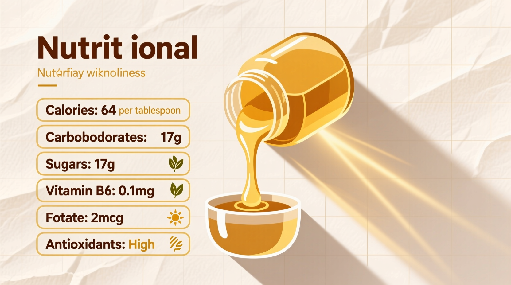 honey nutrition info
