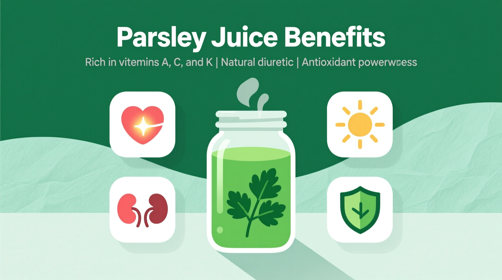 Parsley Juice Benefits: Science-Backed Health Effects