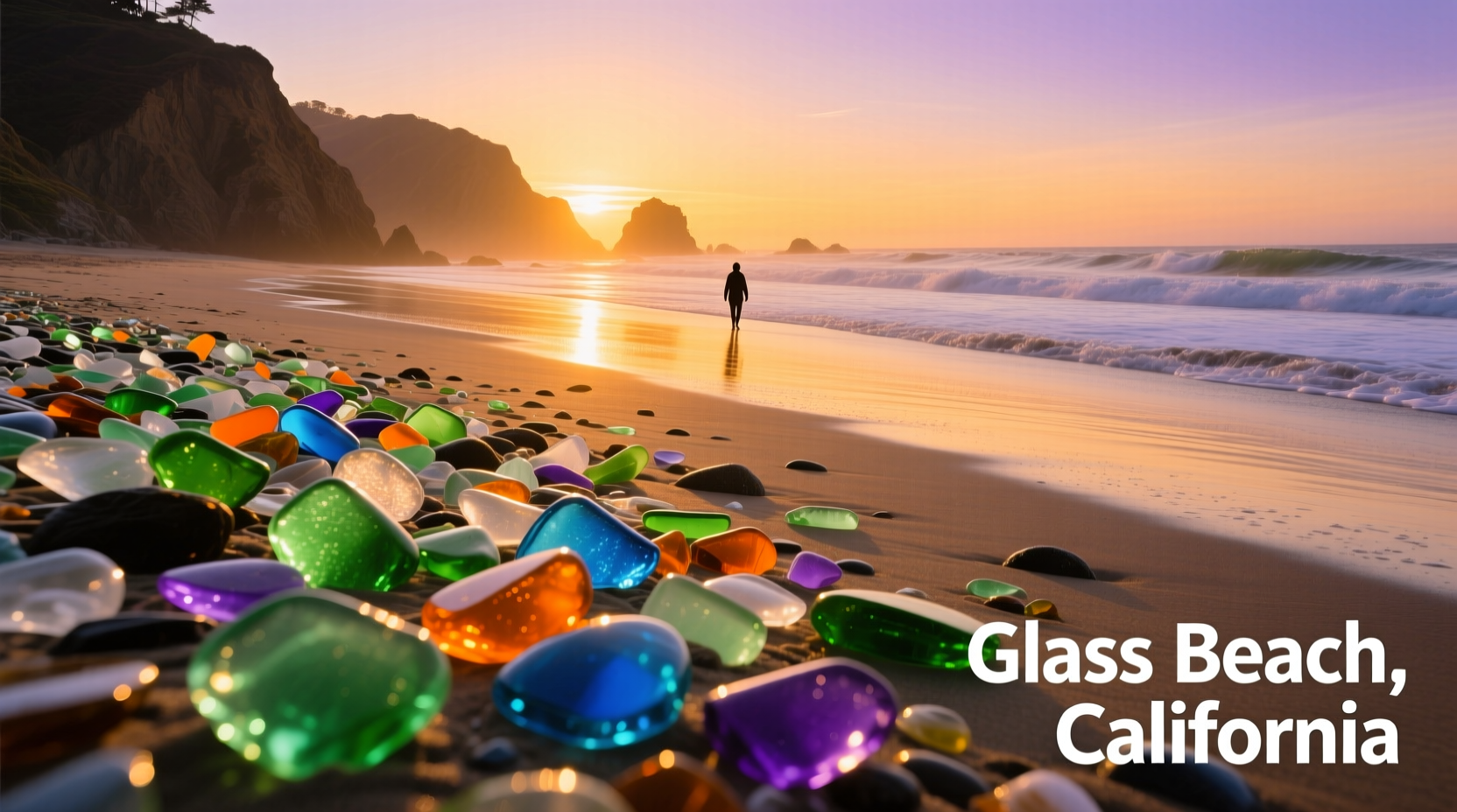 22 Stunning Photos of California’s Glass Beach: A Budget Traveler’s Guide