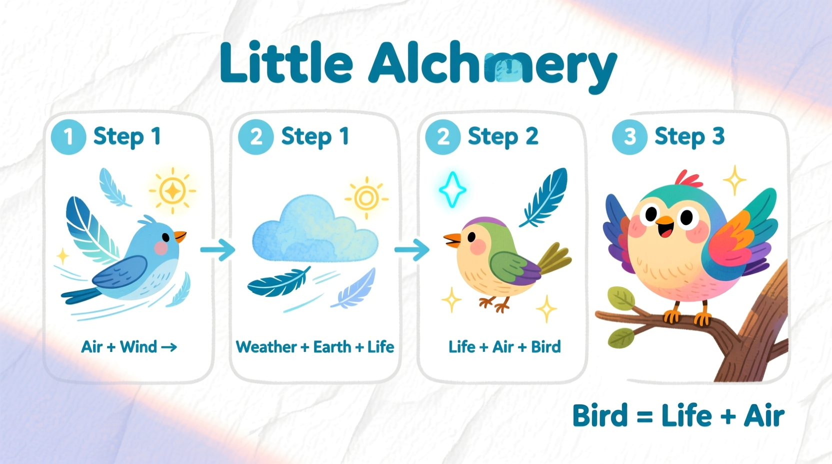 how to make a bird little alchemy