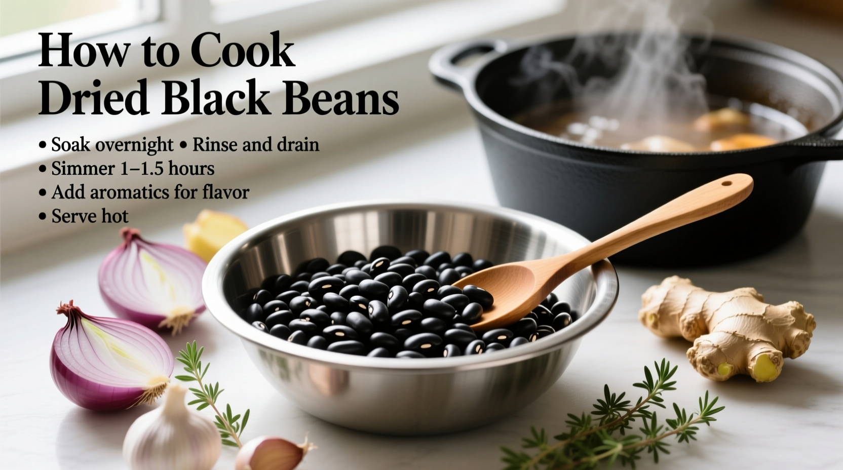 How to Cook Dried Black Beans: Perfect Results Every Time