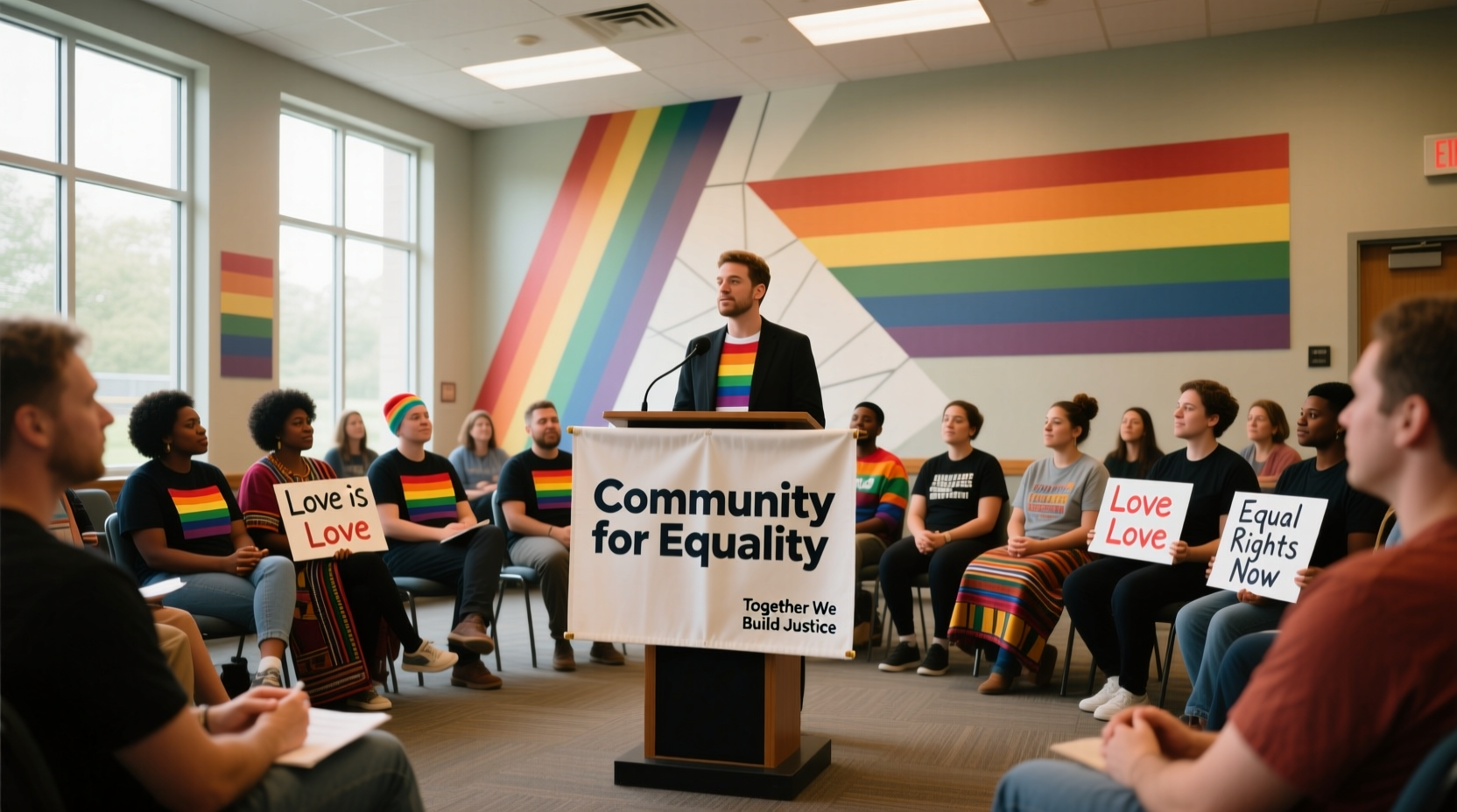 Illinois equality resource center community meeting
