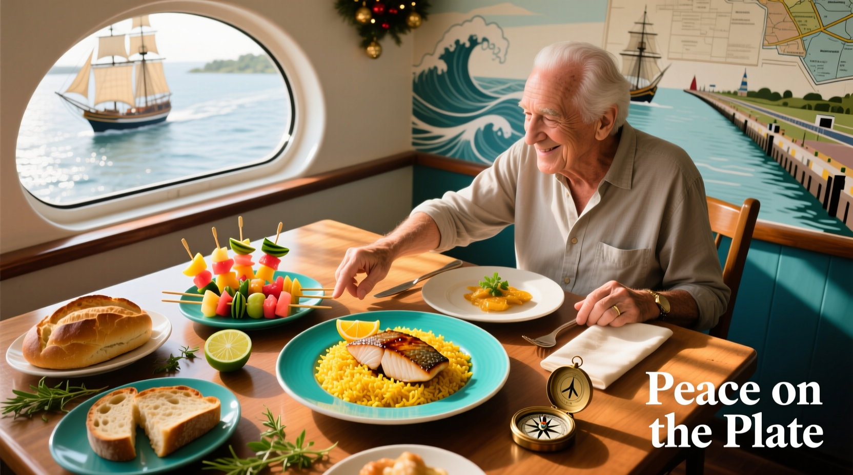 How to Sail the Panama Canal with a Nobel Peace Prize Laureate: Food & Dining Guide