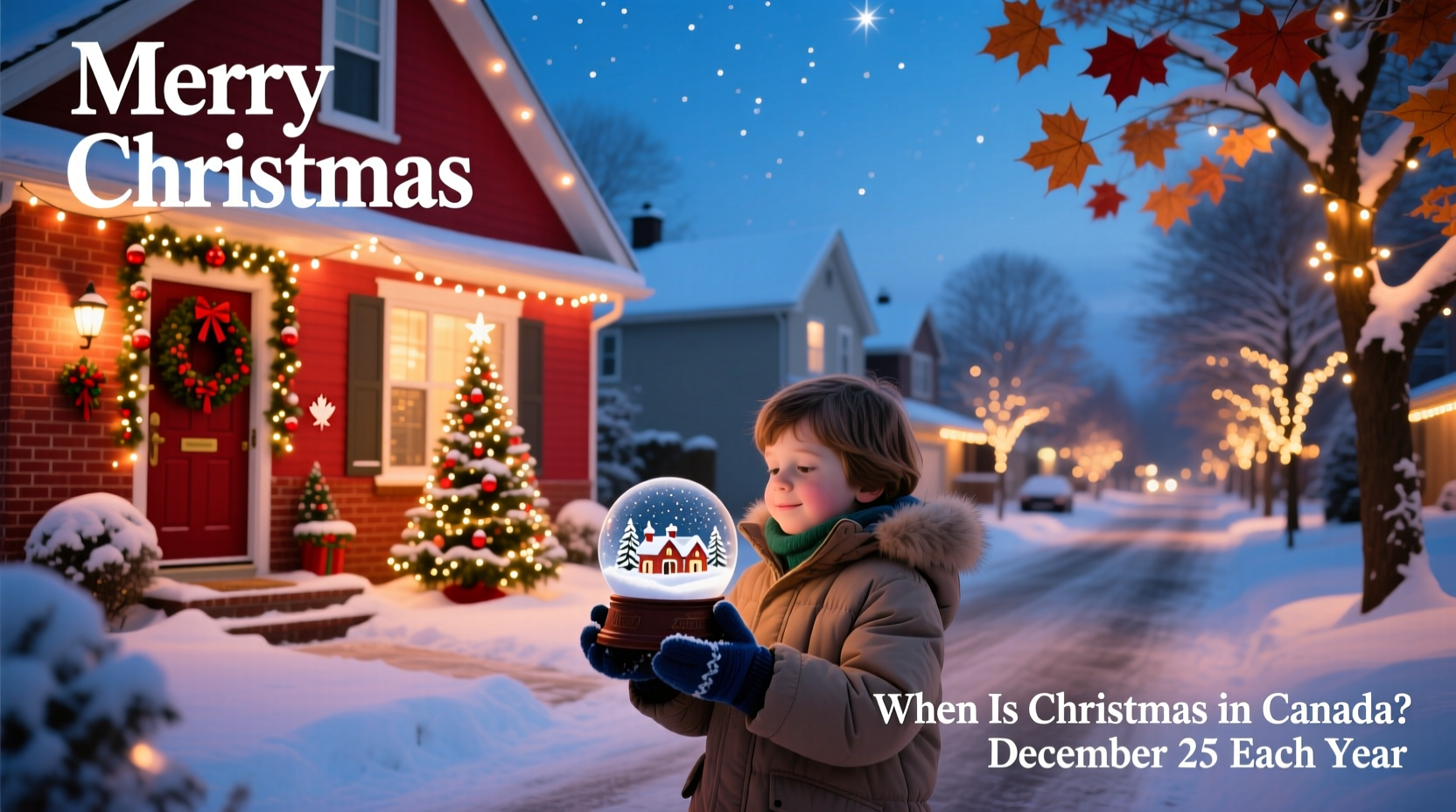 when is christmas in canada