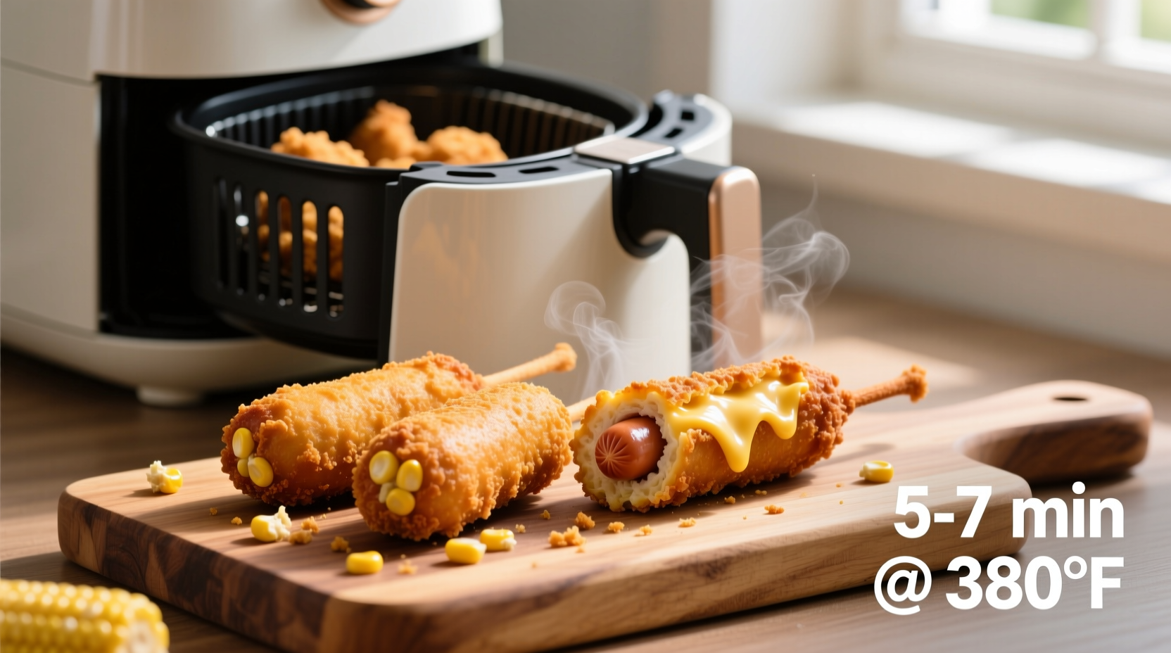 How Long to Cook Corn Dogs in Air Fryer: Perfect Timing Guide