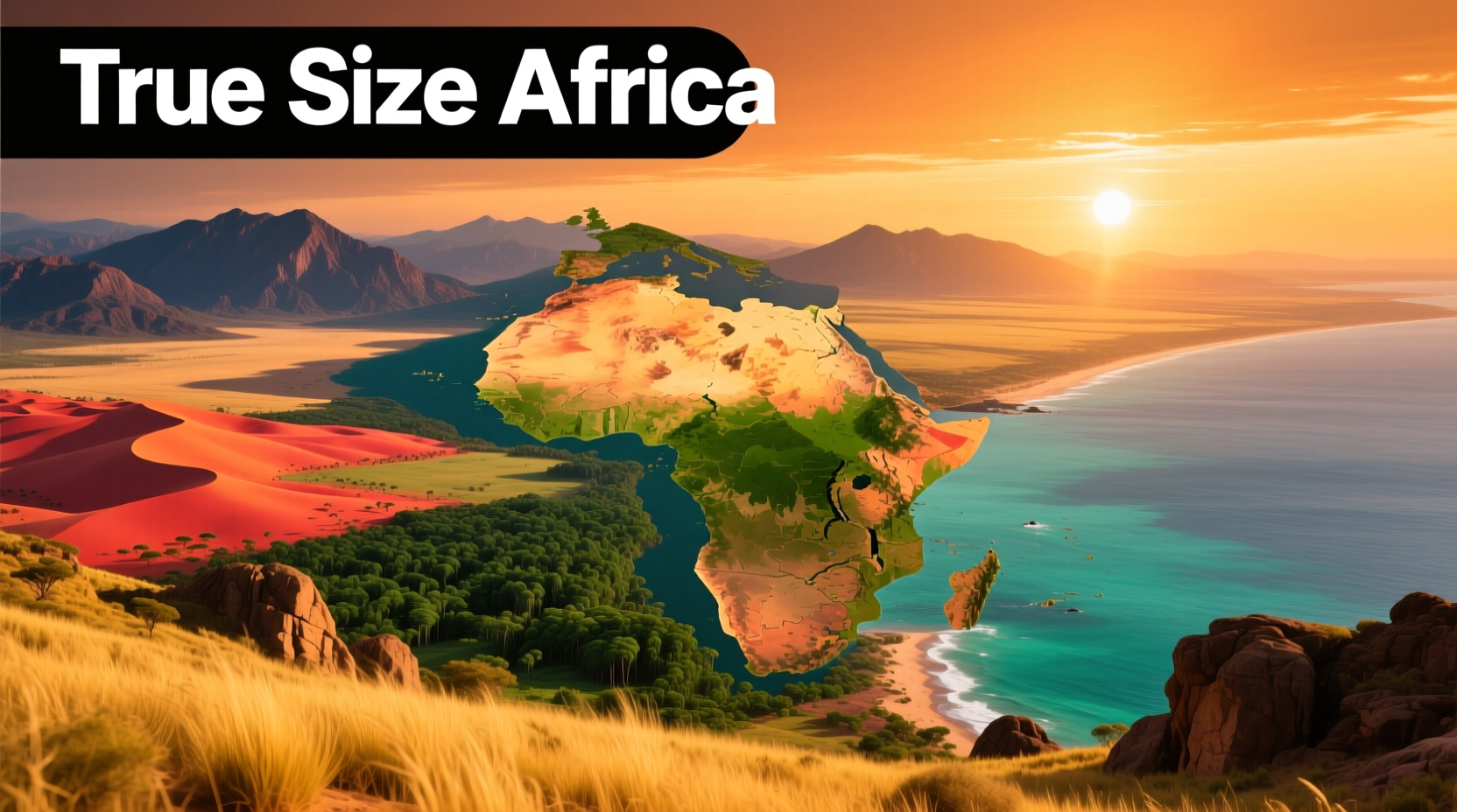 True Size Africa Guide: How to Travel Budget-Consciously Across the Continent