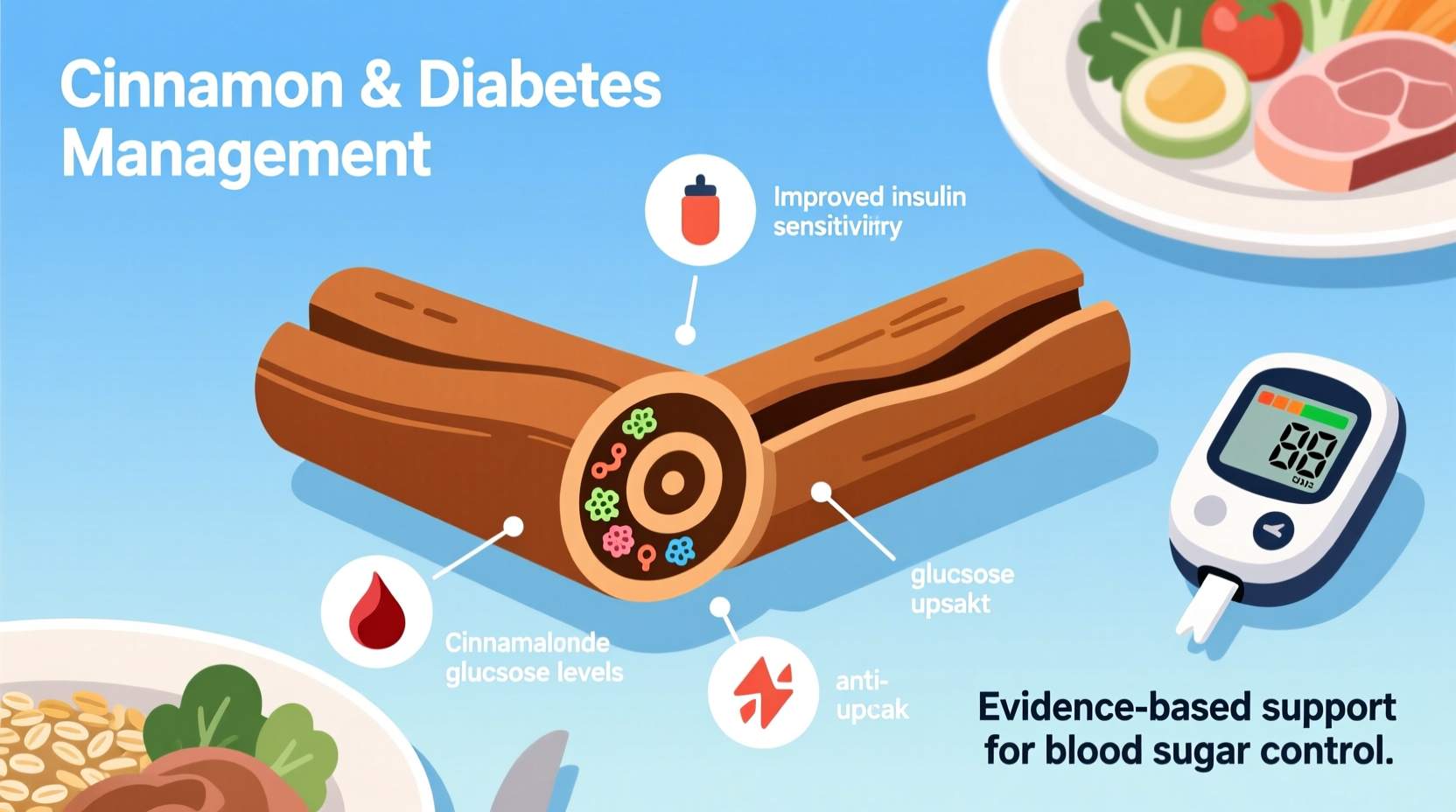 Cinnamon for Diabetes: Evidence-Based Benefits and Limits