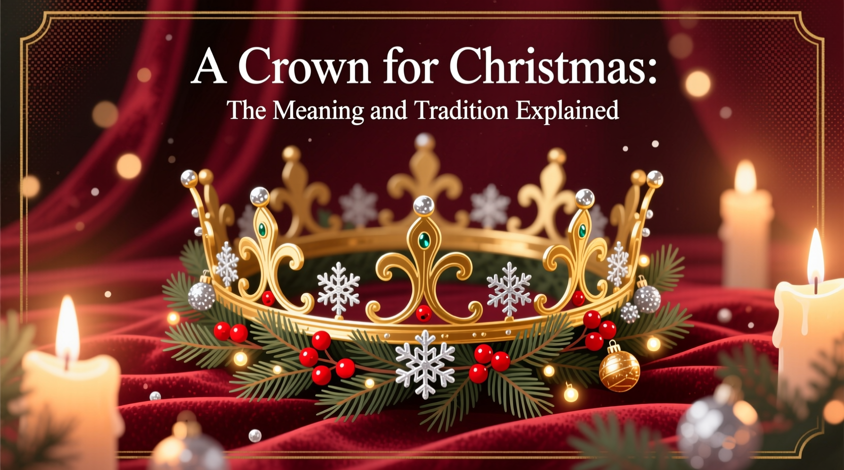 a crown for christmas