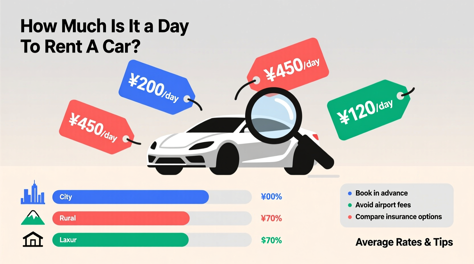 how much is it a day to rent a car