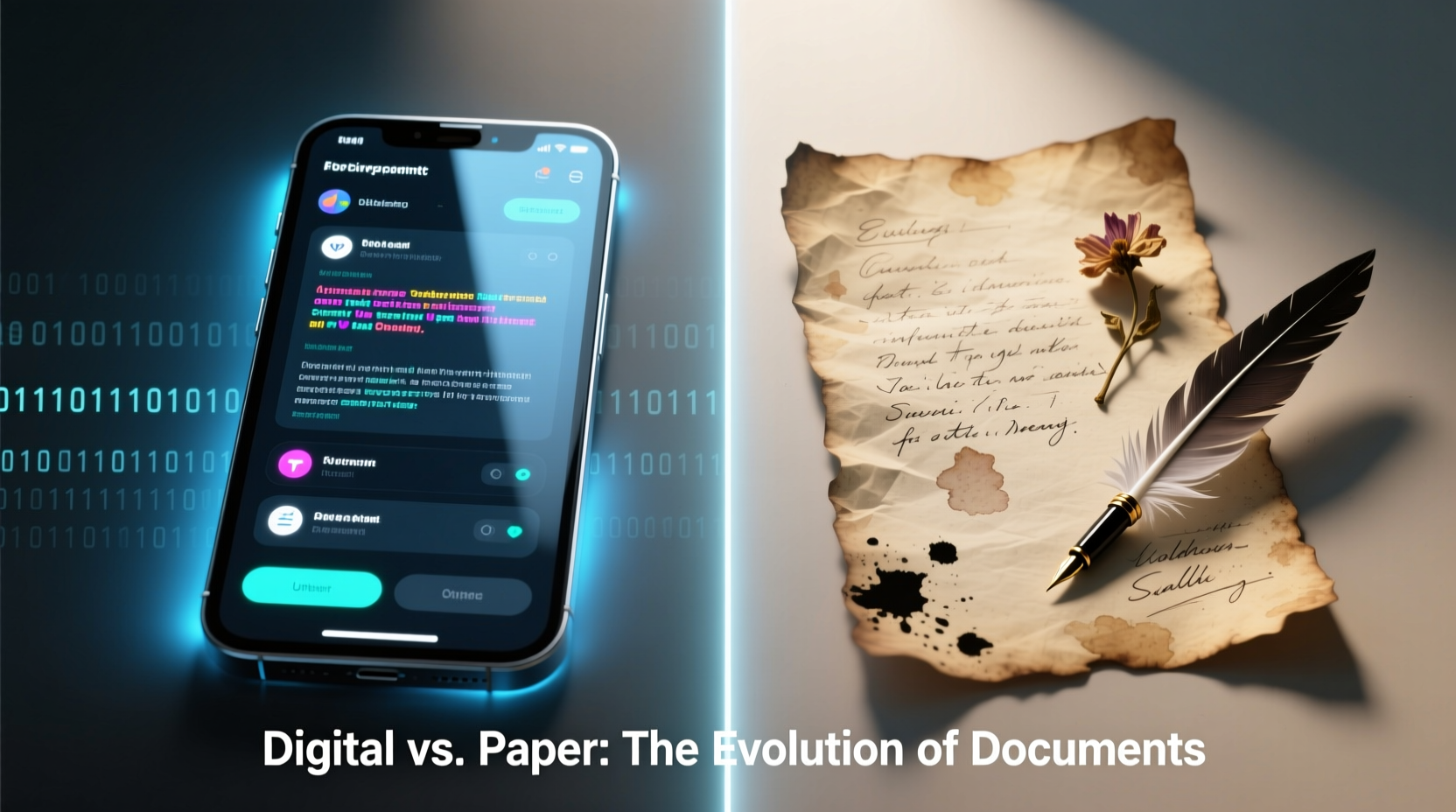 Comparing digital and paper will documents