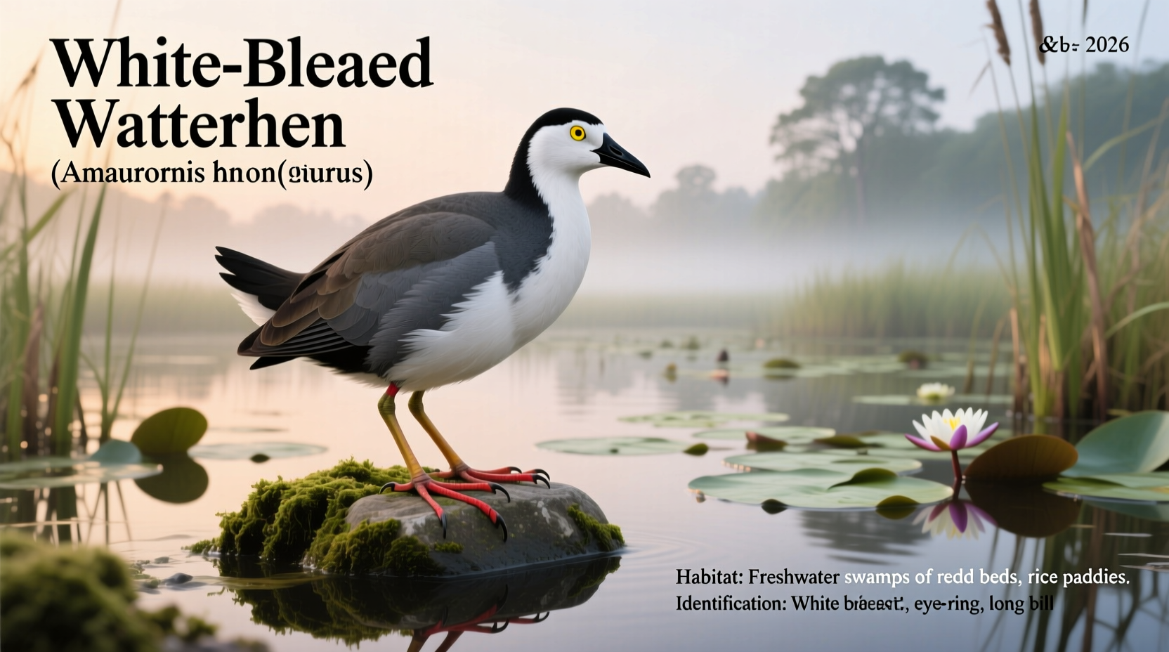 White Breasted Waterhen: Habitat & Identification Guide (2026)