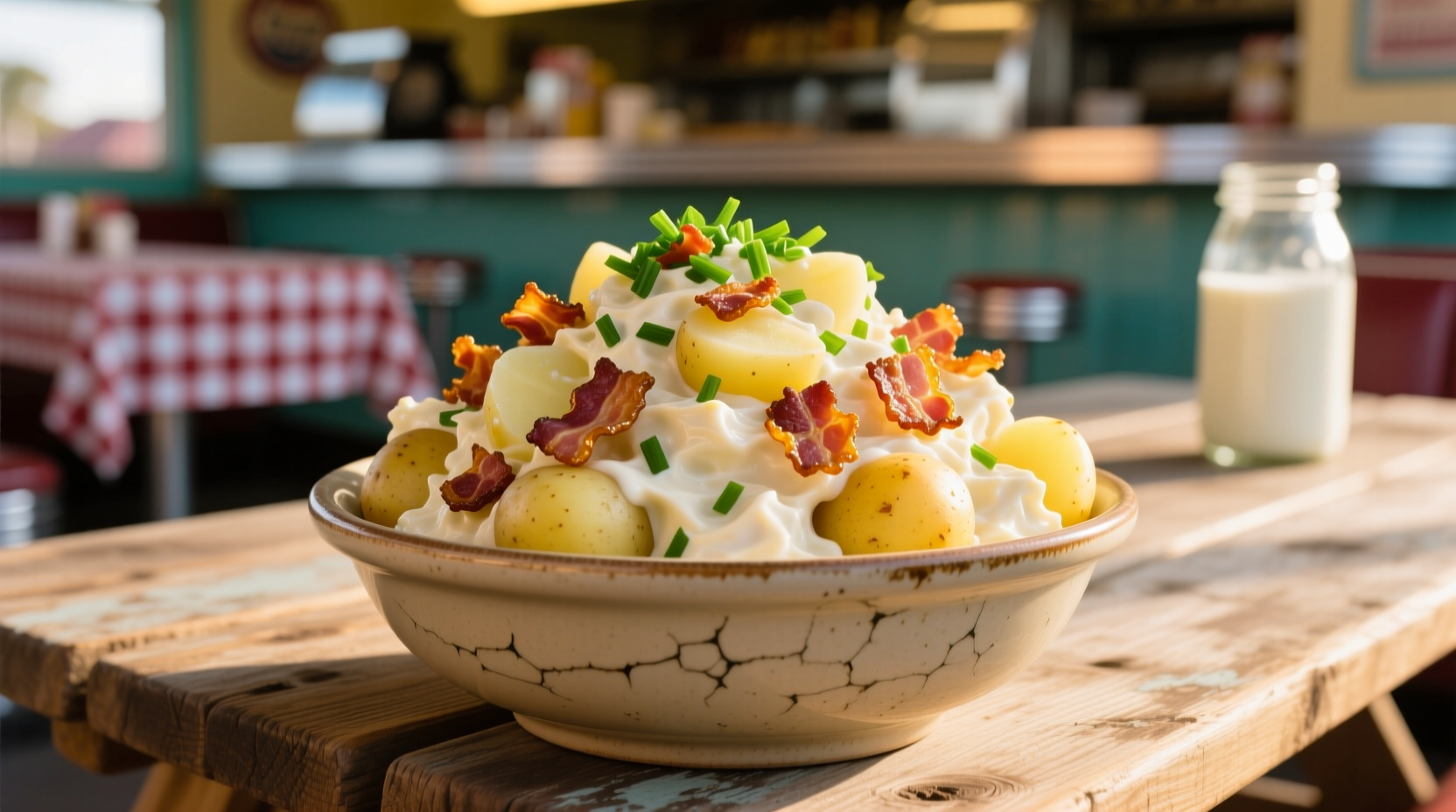 Perfect Potato Salad with Crispy Bacon Recipe | 30 Min Prep