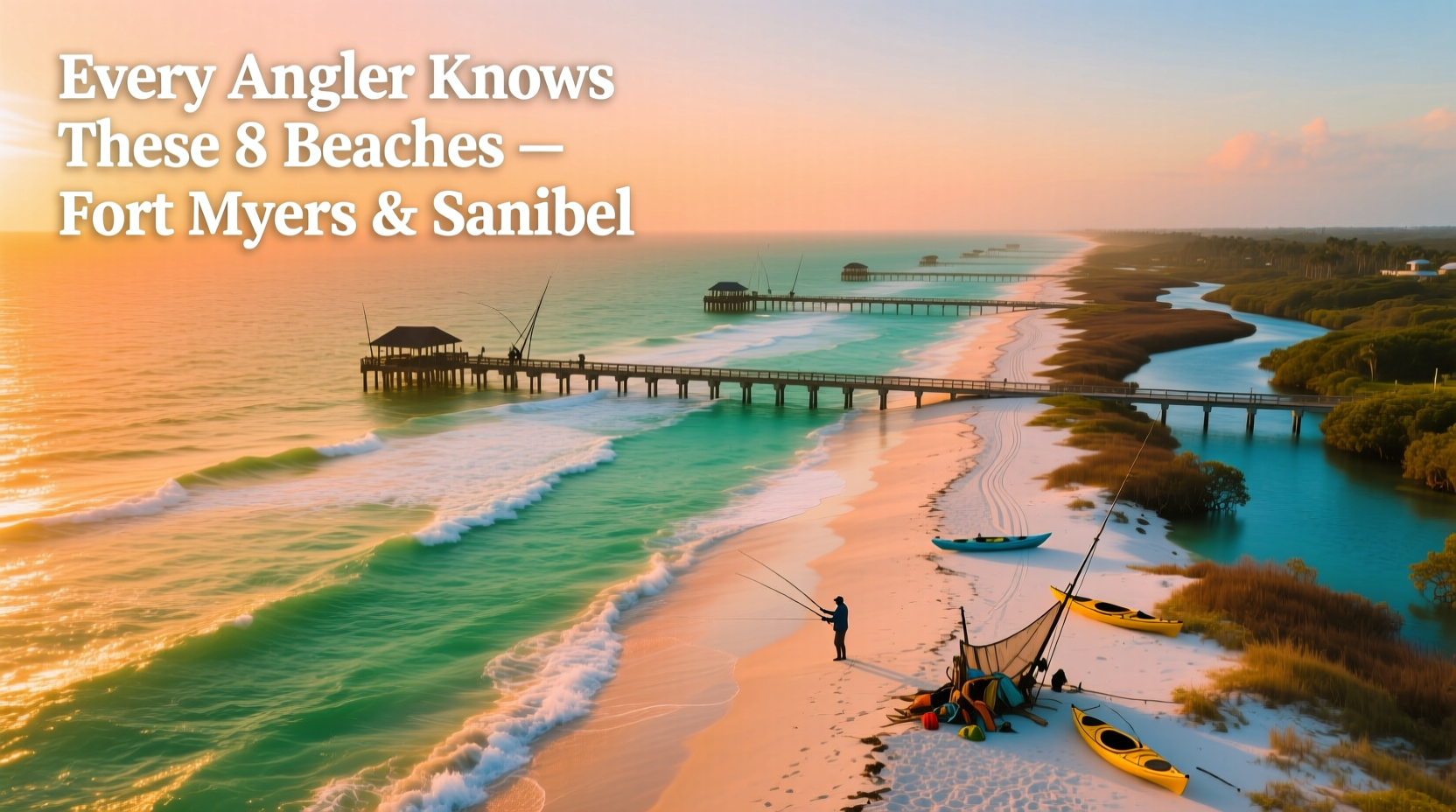 8 Spots Beaches Fort Myers Sanibel Every Angler Knows: Budget Travel Guide